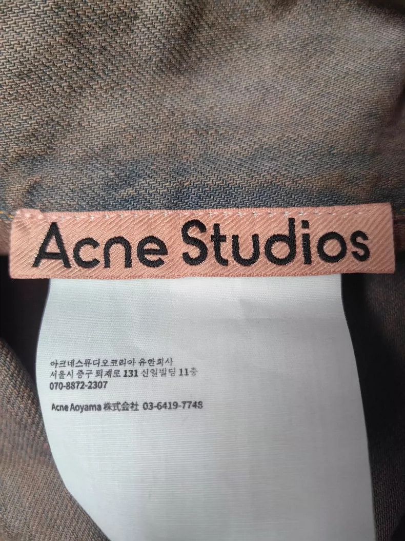 Other Acne Studios Washed mud dyed denim jacket Size US S / EU 44-46 / 1 - 4 Thumbnail