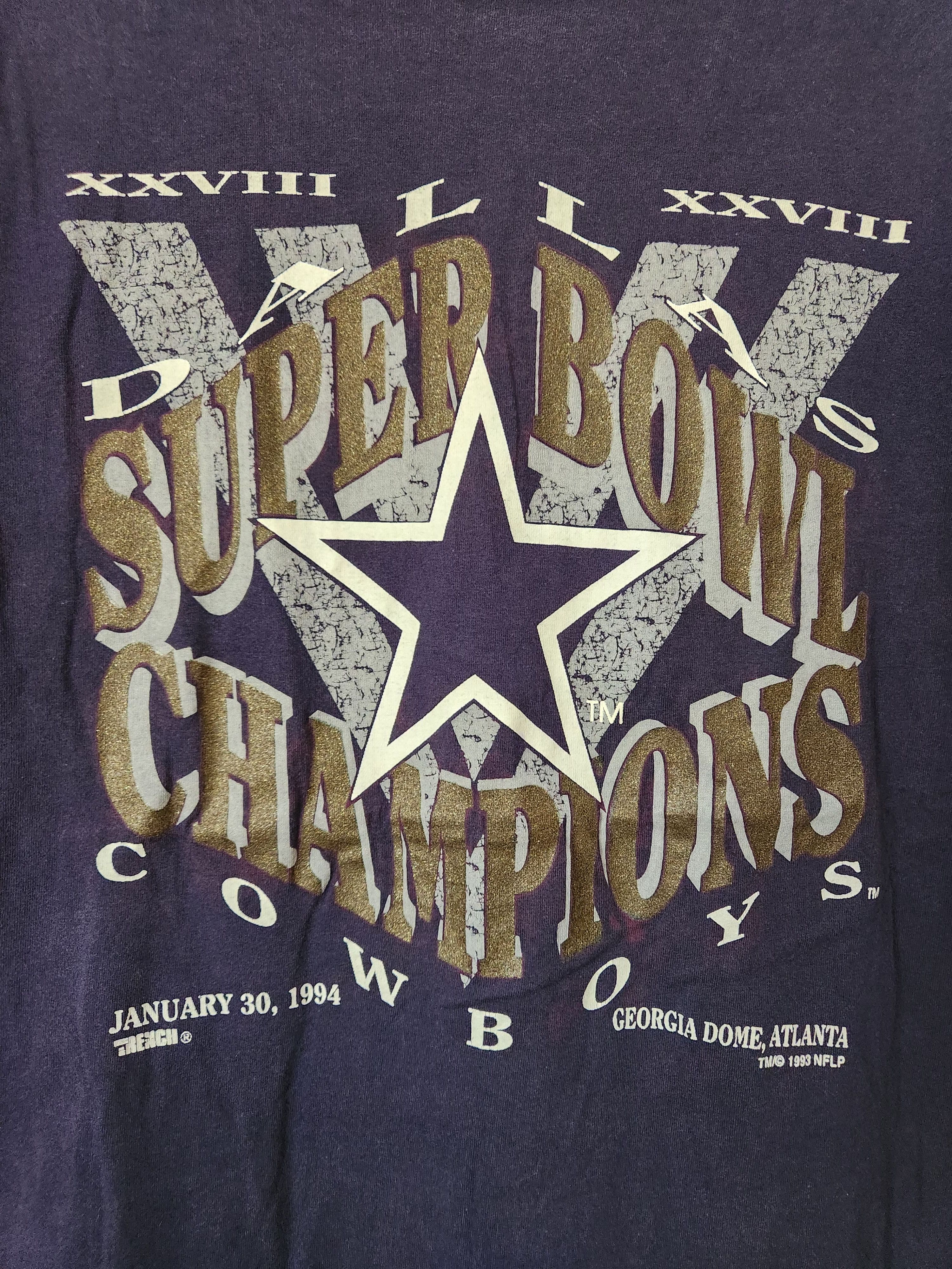 Jerzees Cowboy Super Bowl Champions Short Sleeve Shirt Size US L / EU 52-54 / 3 - 3 Thumbnail