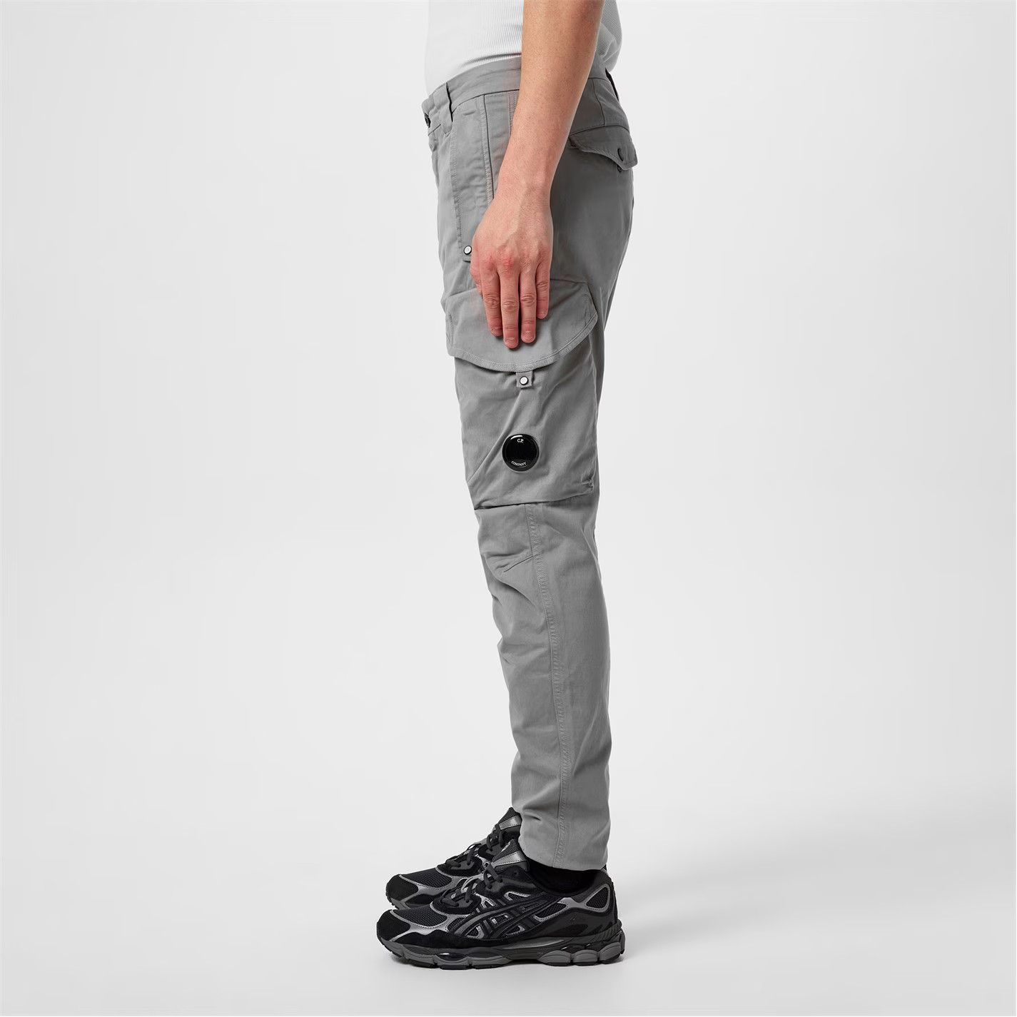 C.P. Company o1g2r1mq0426 Slim Cargo Trousers in Grey Size US 38 / EU 54 - 5 Thumbnail