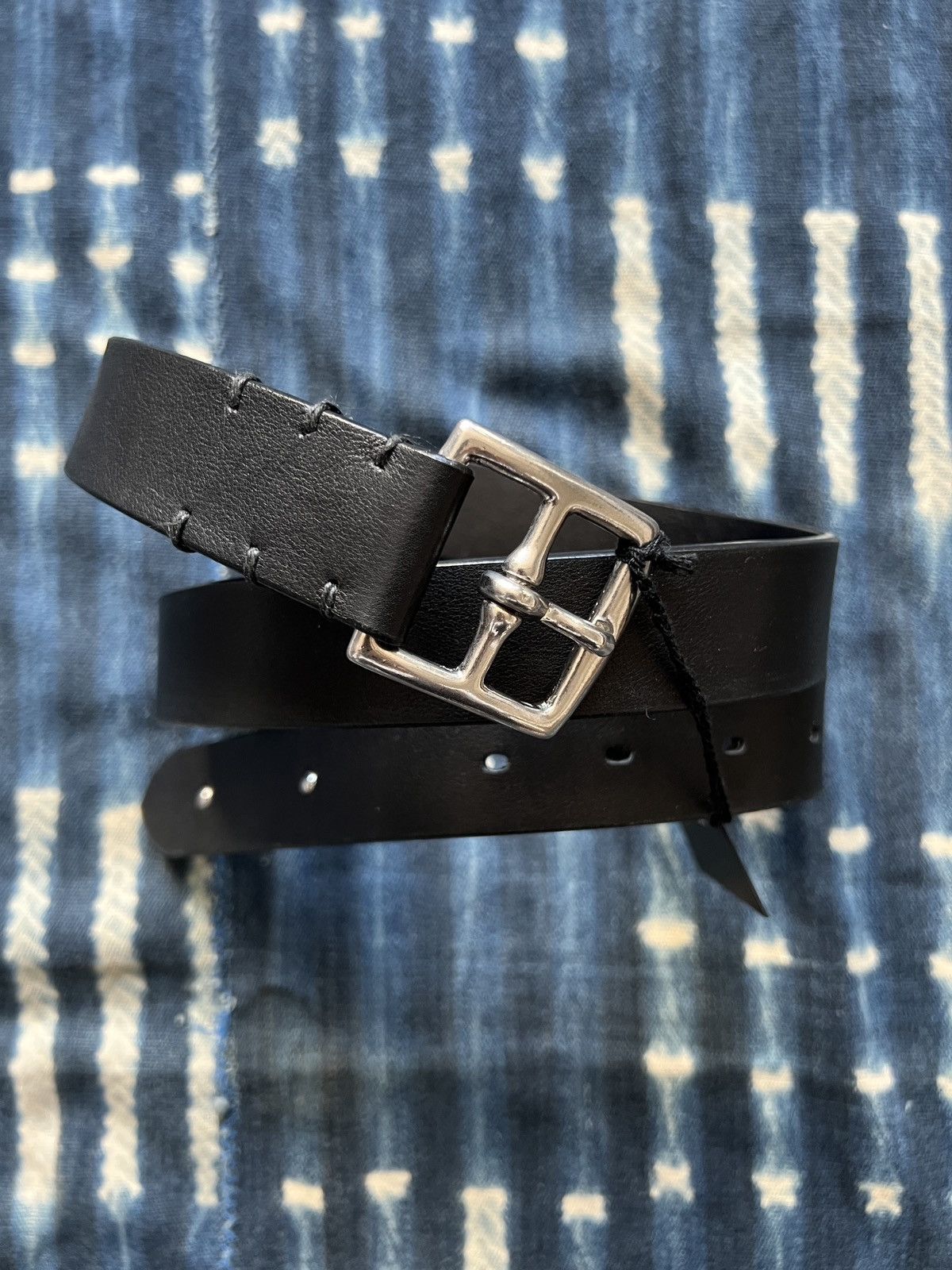 MINEDENIM Leather Officer Belt 32 MINEDENIM - Leather Officer Belt
