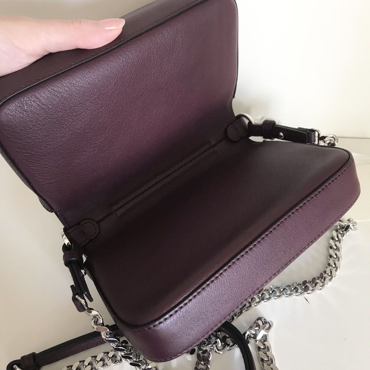 Fendi Fendi Python burgundy double baguette crossbody Size ONE SIZE - 4 Thumbnail