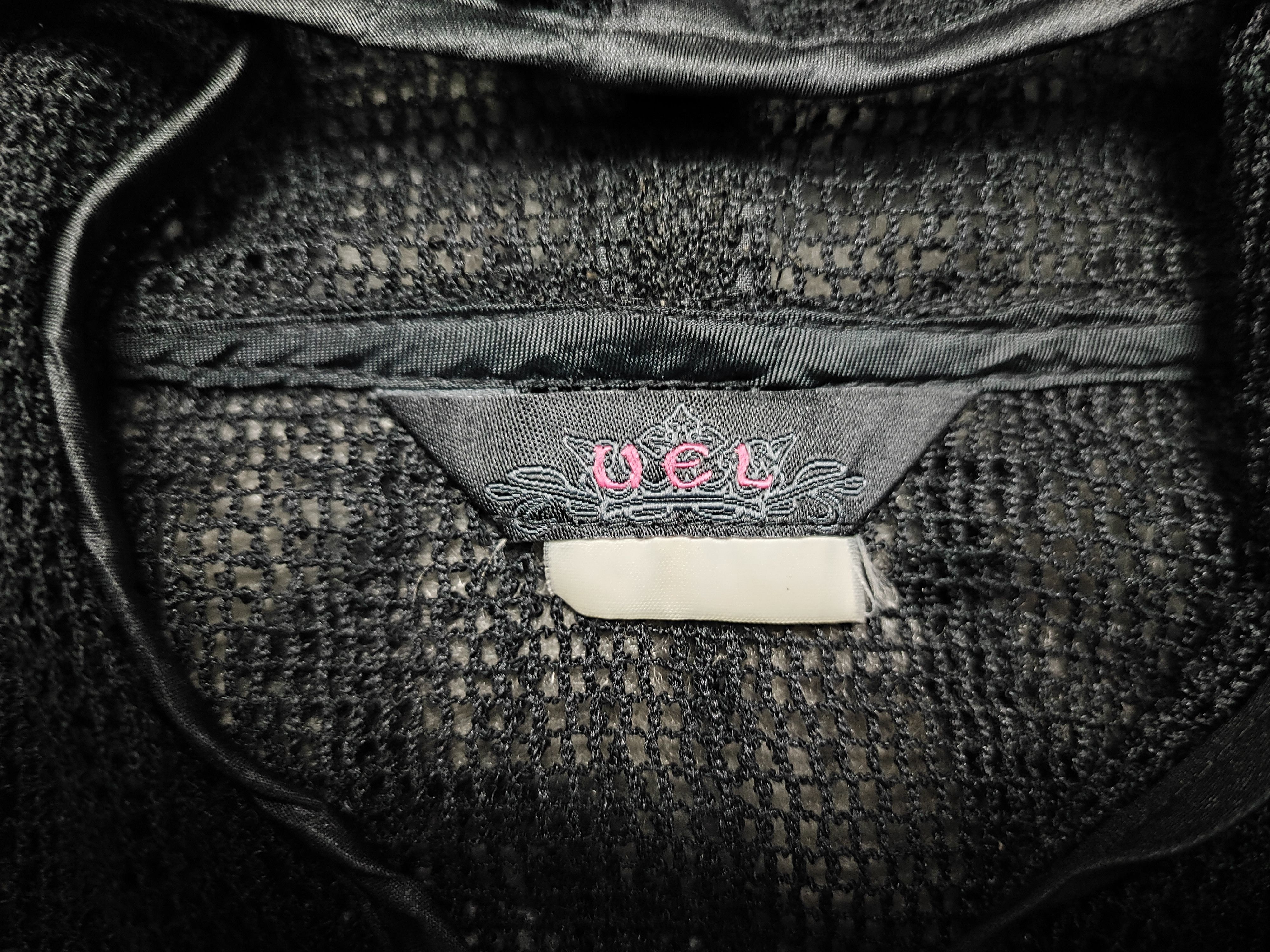 Japanese Brand UEL Mesh Net Zip Hoodie Size US S / EU 44-46 / 1 - 11 Thumbnail