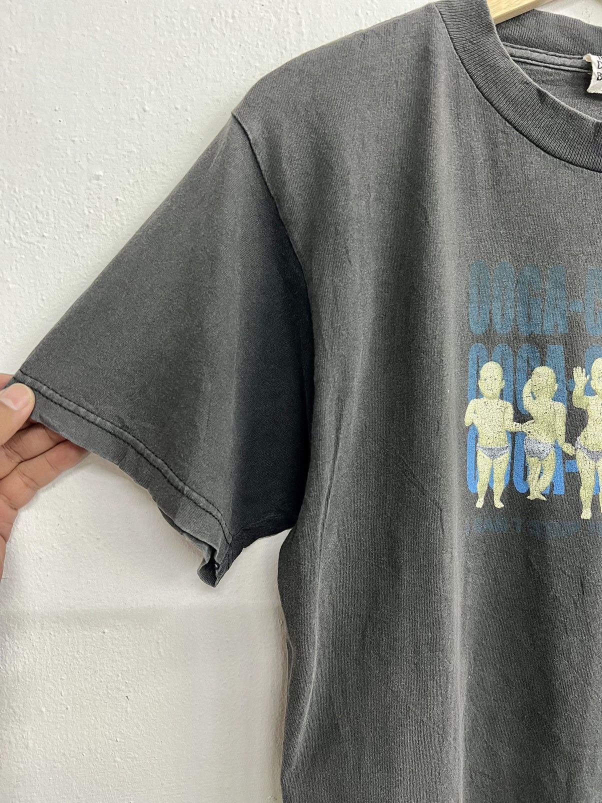 Apple RARE VINTAGE 90s OOGA CHAKA THE DANCING BABY TEE Size US M / EU 48-50 / 2 - 2 Thumbnail