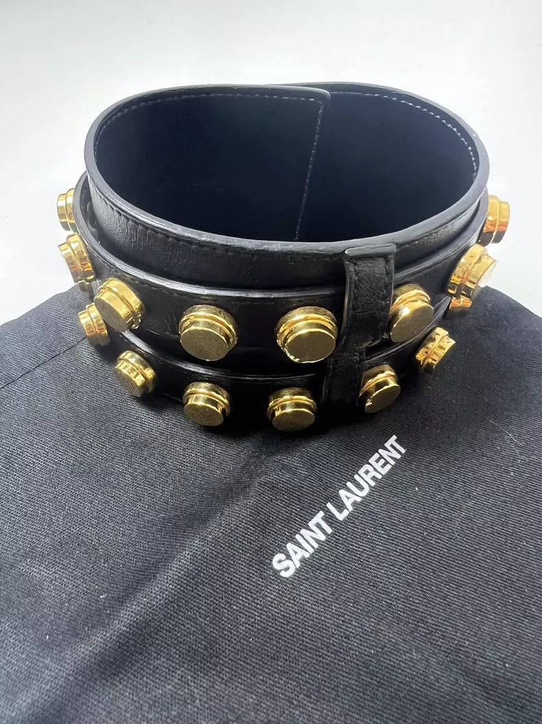 Saint Laurent Paris Saint Laurent Paris 13ss First Year Double Breasted Rivet C Size ONE SIZE - 3 Thumbnail