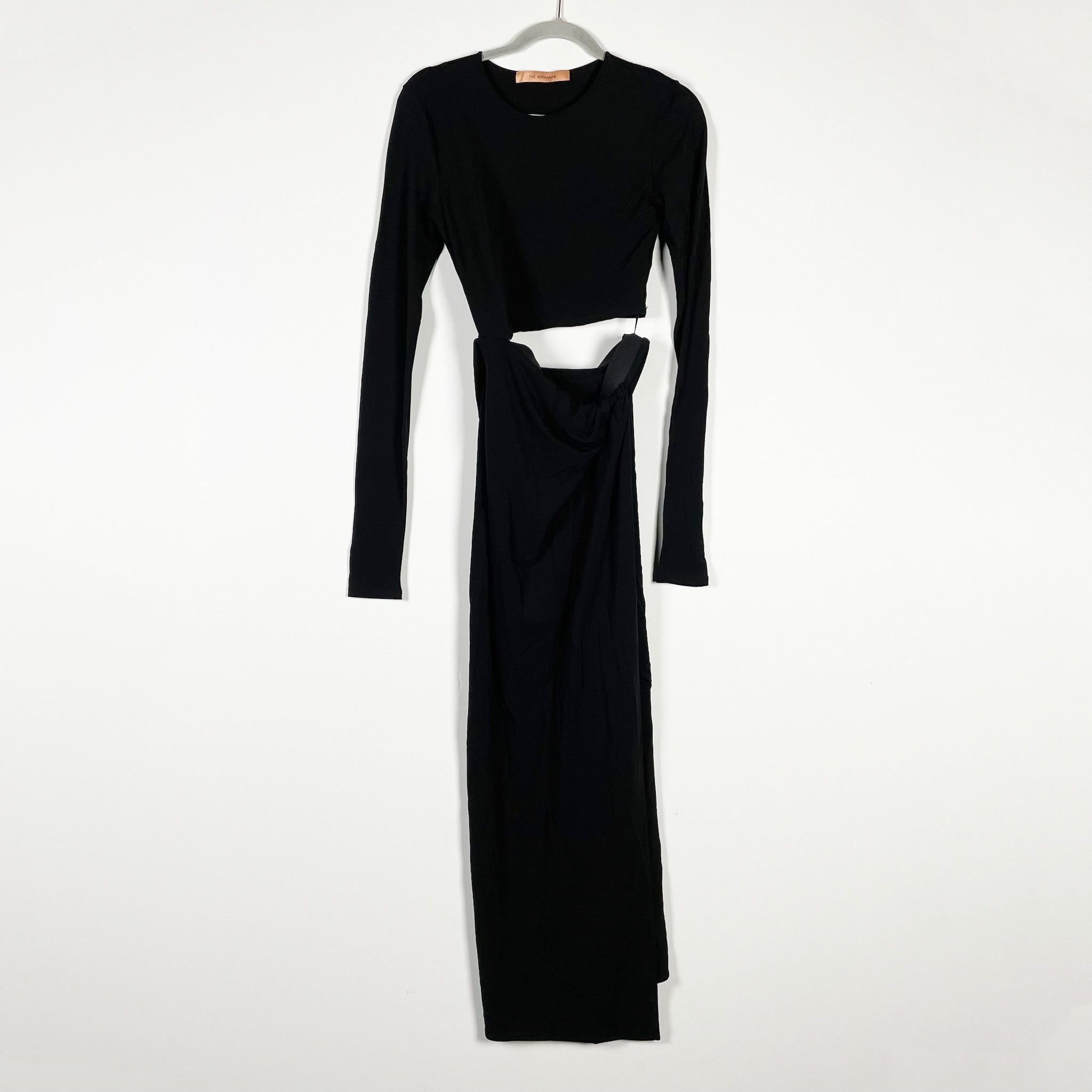 THE ANDAMANE The Andamane Gia Cut Out Jersey Slink Knit Size S / US 4 / IT 40 - 1 Thumbnail