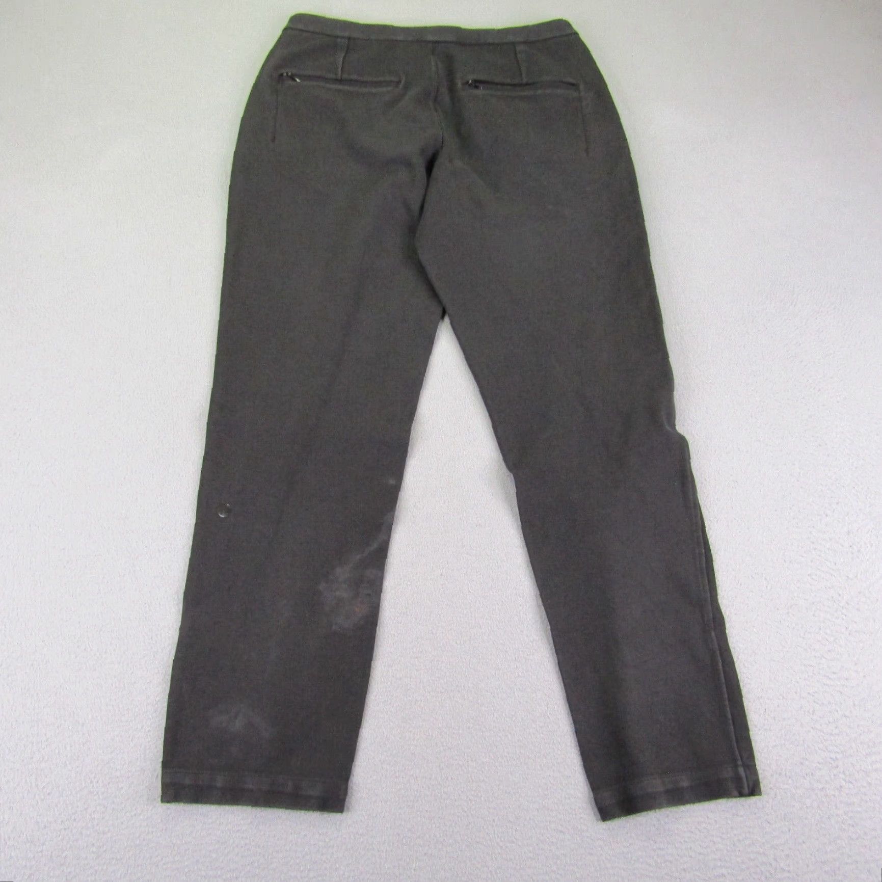 Lululemon VINTAGE Lululemon Pants Women 6 Black Chino 7/8 Slacks Performance Stretch Casual Knit Size 27" / US 4 / IT 40 - 6 Thumbnail