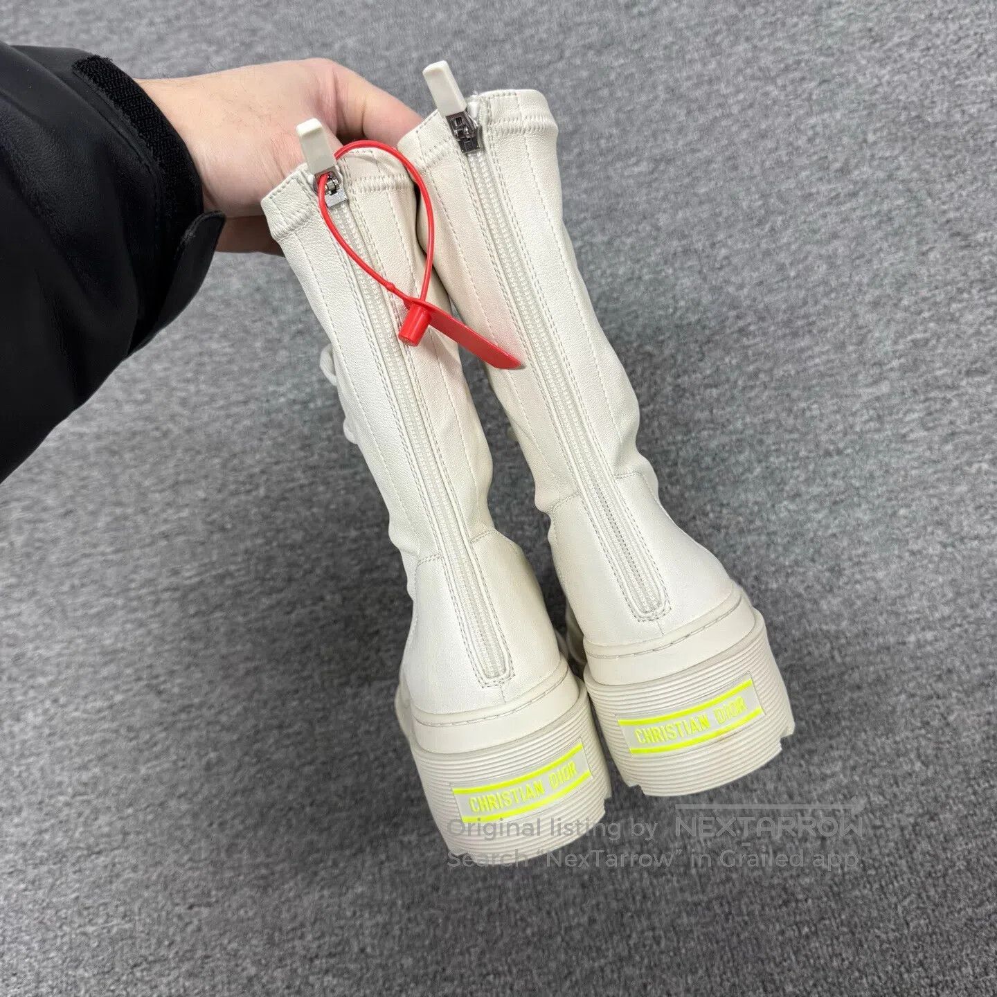 Dior Dior Beige belted boots; Martin boots| Size US 6 / IT 36 - 4 Thumbnail