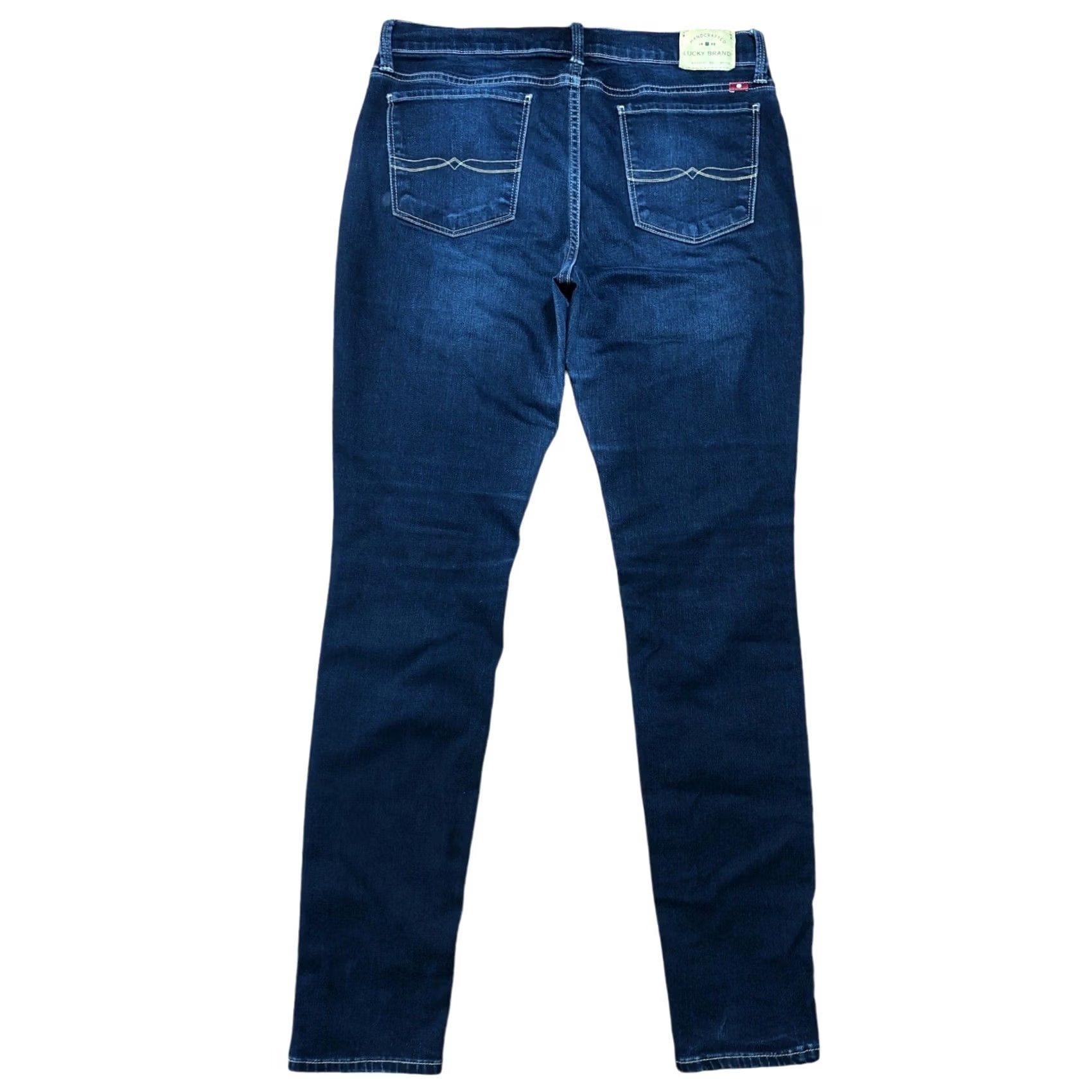 Lucky Brand Lucky Brand Brooklyn Skinny Jeans Womens Tag 10 X 30 Inseam Denim Blue Size 32" / US 10 / IT 46 - 2 Thumbnail