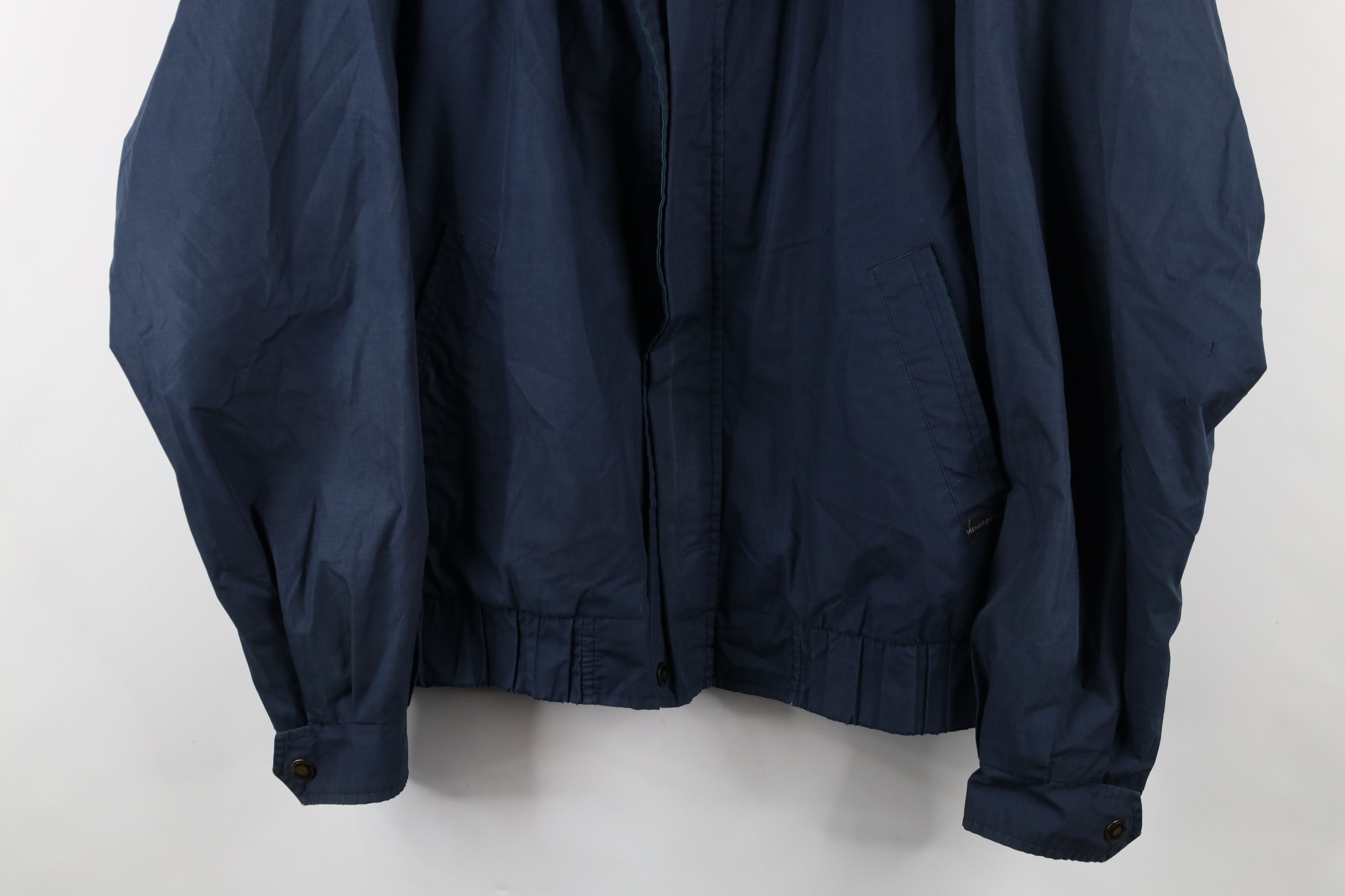 Members Only × Vintage Vintage 90s Members Only Lined Cafe Racer Windbreaker Jacket Size XXL / US 16-18 / IT 52-54 - 3 Thumbnail