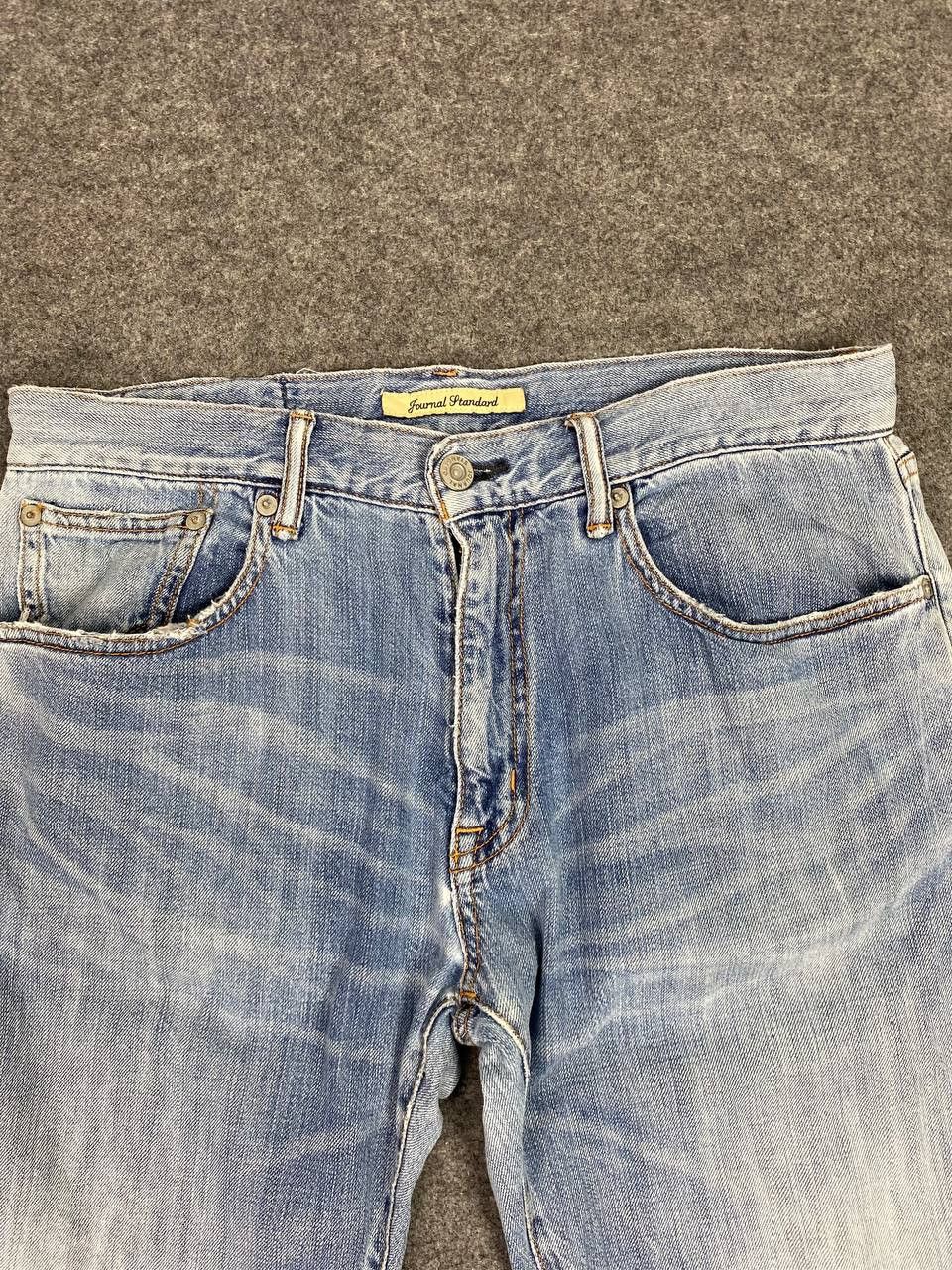 Journal Standard journal standard japan distressed denim nice design Size US 32 / EU 48 - 8 Thumbnail