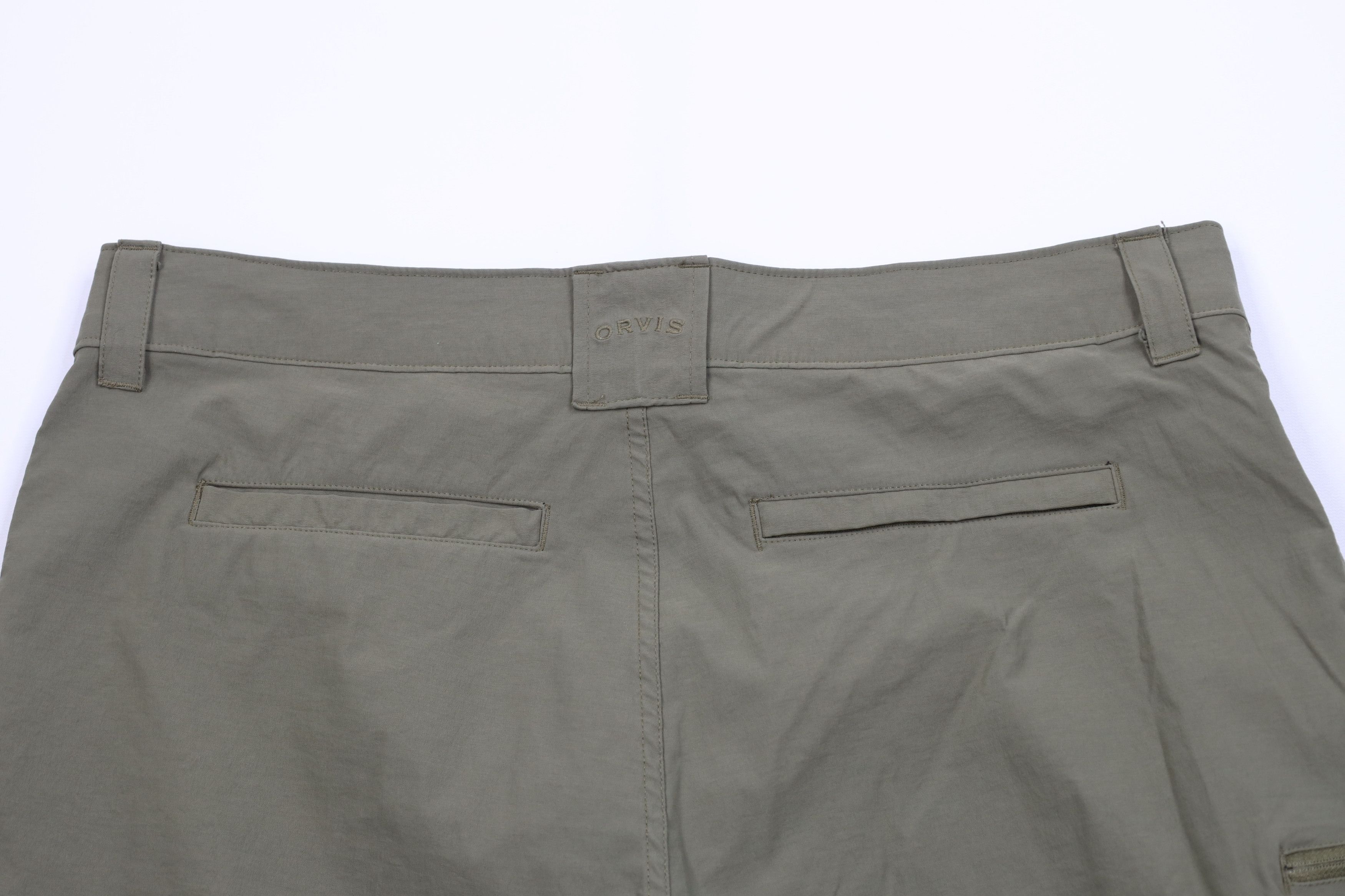 Orvis Orvis Outdoor Hiking Trekking Trail Cargo Shorts Olive Green Size US 38 / EU 54 - 10 Thumbnail