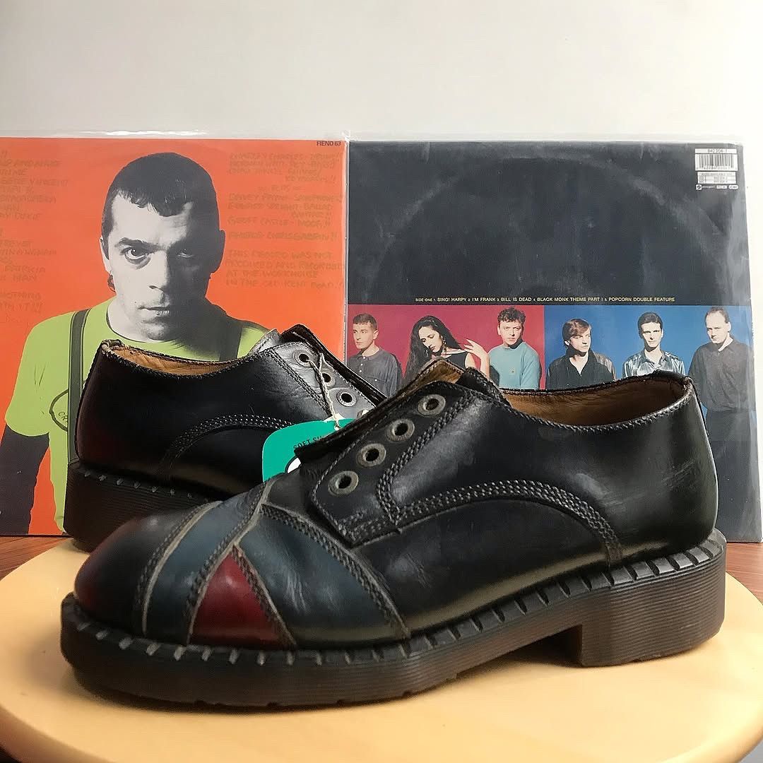 Dr. Martens Vintage Dr Martens Cross over boxtops 8420 Black Oxfords Size US 9 / EU 42 - 3 Thumbnail