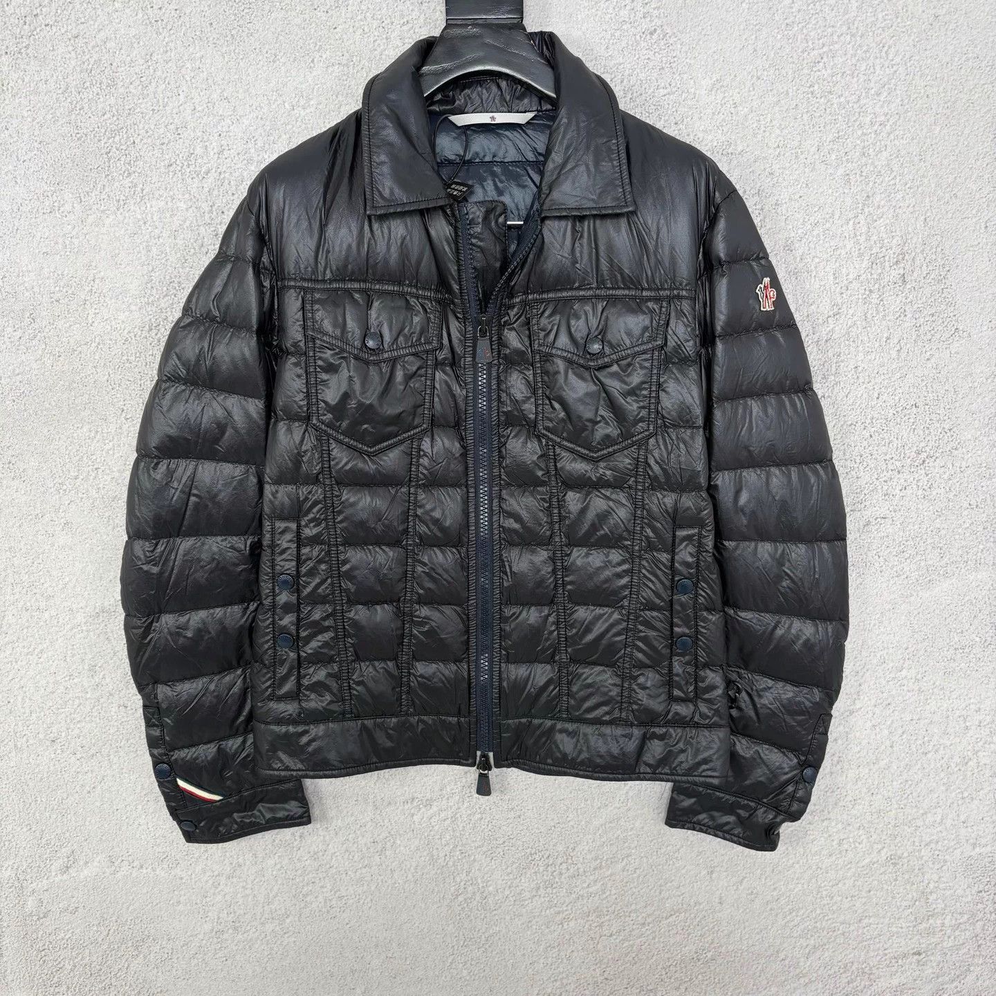 Moncler Moncler Lightweight Down Jacket Black Size /2 As Pictured Size US M / EU 48-50 / 2 - 1 Thumbnail