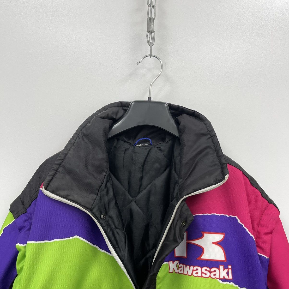Vintage Kawasaki Racing Team 90’s Vintage Transformer Jacket Rare Size US XL / EU 56 / 4 - 8 Thumbnail