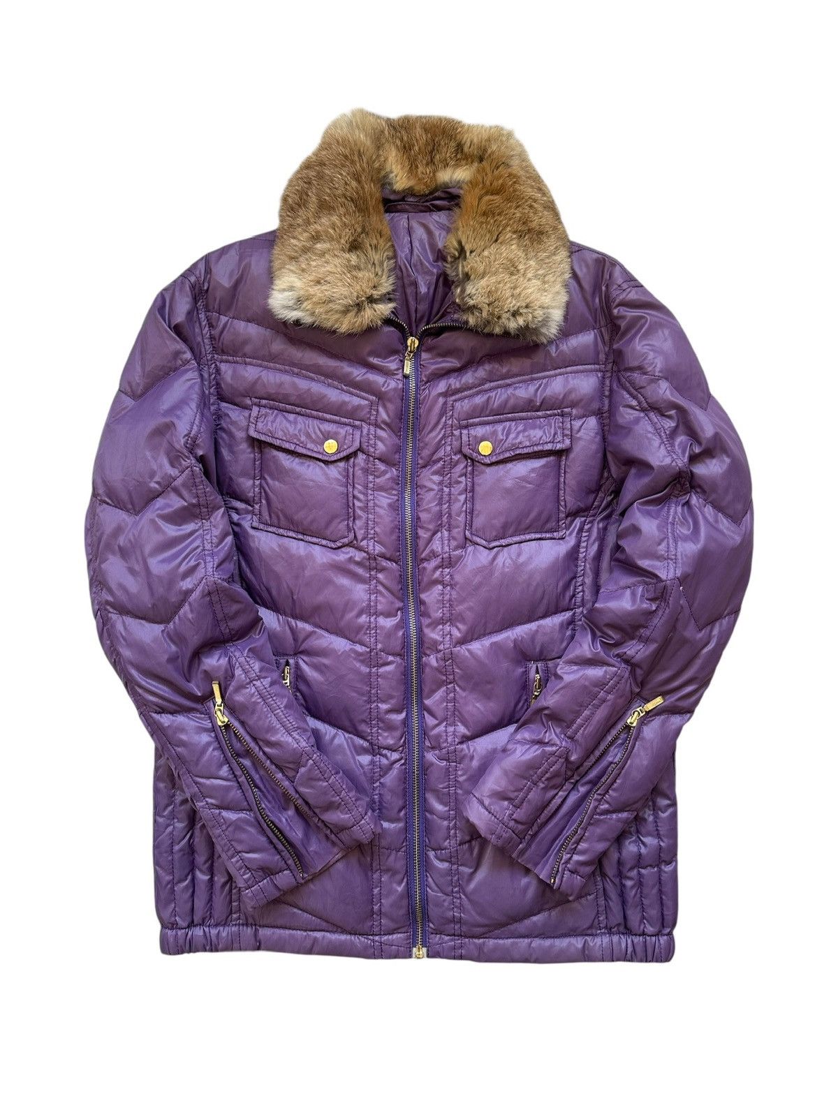 5351 POUR LES HOMMES 2000's Abahouse puffer down rider jacket Size US M / EU 48-50 / 2 - 1 Thumbnail
