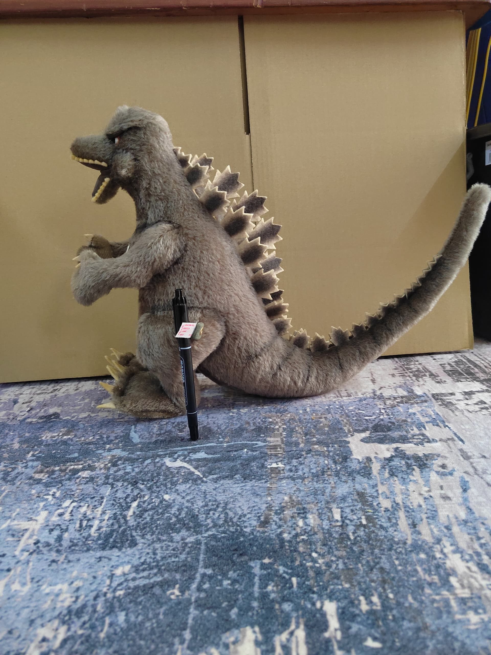 Vintage 2014 Steiff Godzilla Japan 60th Ann. Stuffed Plush 122/1954 Size ONE SIZE - 2 Thumbnail
