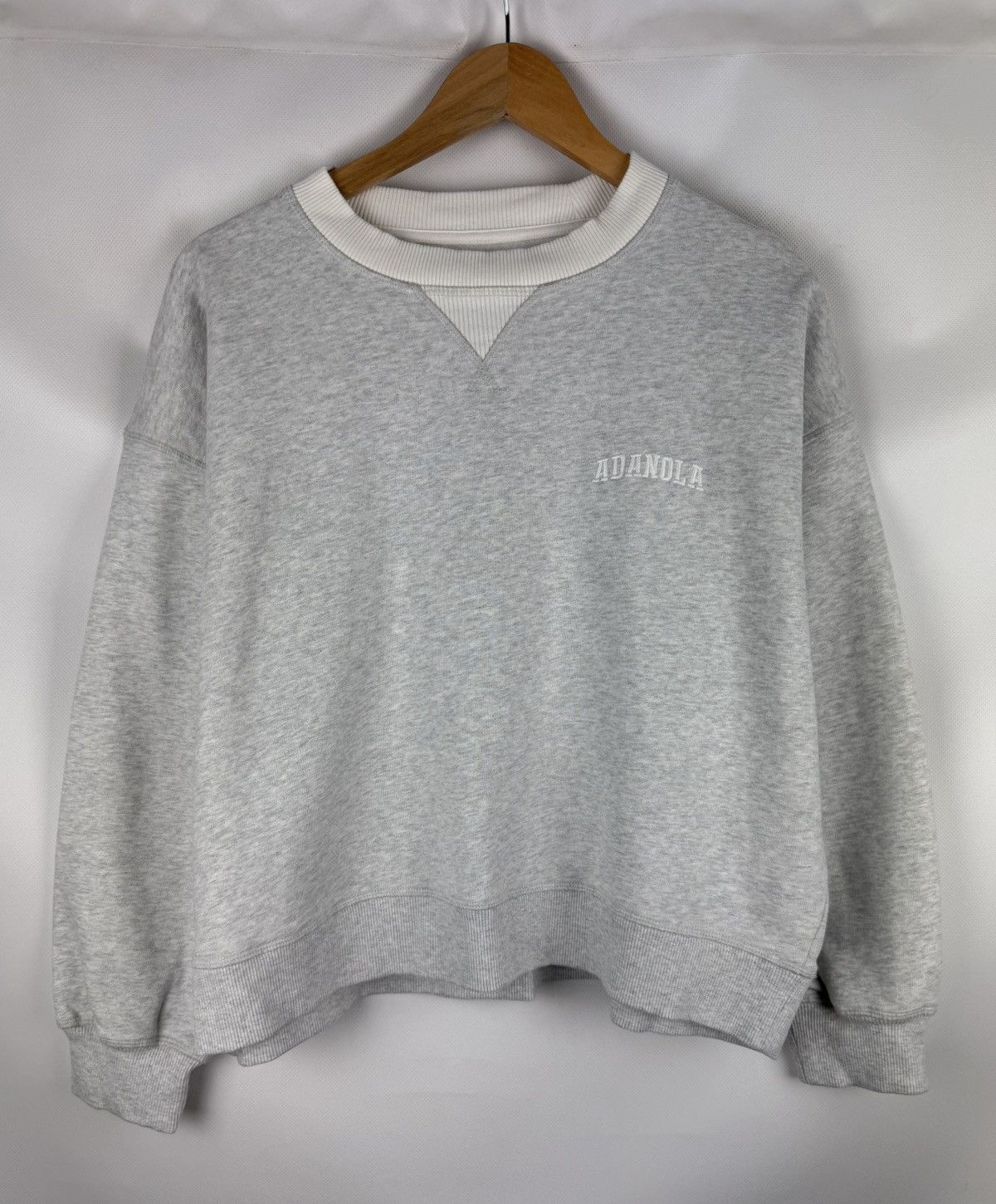 Other Adanola Ladies Oversized Crewneck Cotton Sweatshirt Pullover Size M / US 6-8 / IT 42-44 - 1 Thumbnail