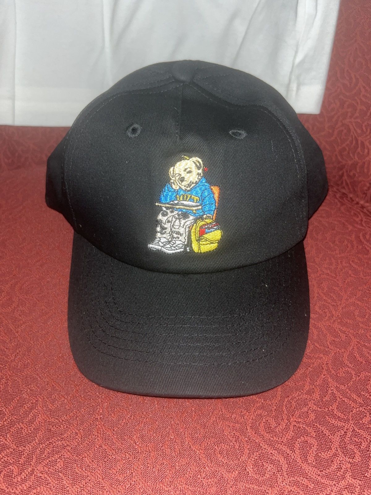Market ‘Making The Grade’ Bear - 5 Panel Hat Size ONE SIZE - 1 Thumbnail