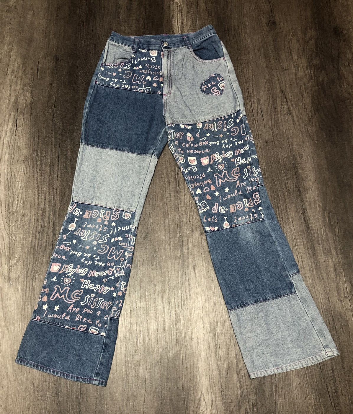 Designer × Hysteric Glamour × Japanese Brand Japanese Brand Angel Potato Strechable Jeans Streetwear Size 28" / US 6 / IT 42 - 2 Thumbnail