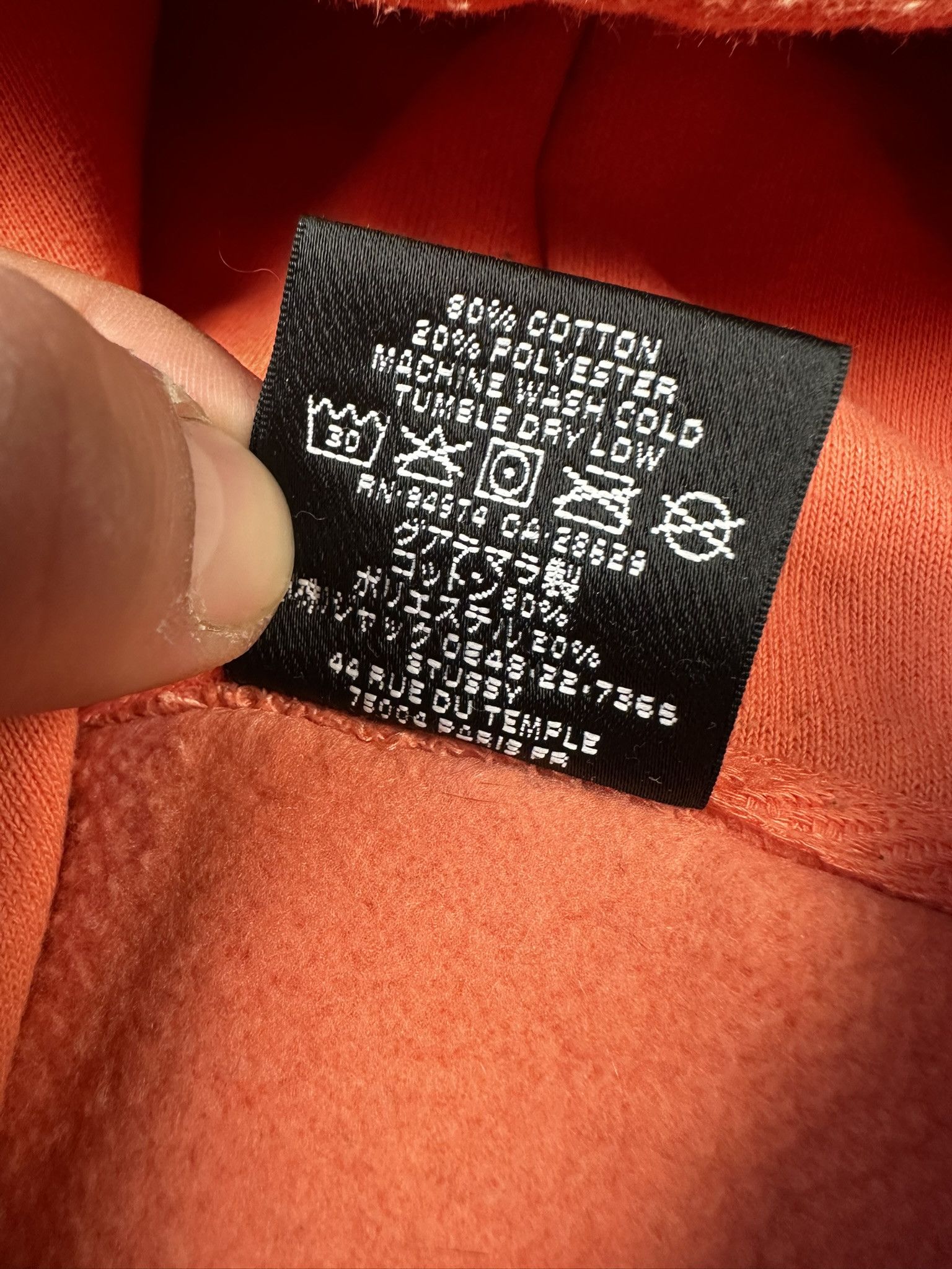 Stussy Vintage Y2k Stussy Spellout Logo Boxy Hoodie Size US L / EU 52-54 / 3 - 8 Thumbnail