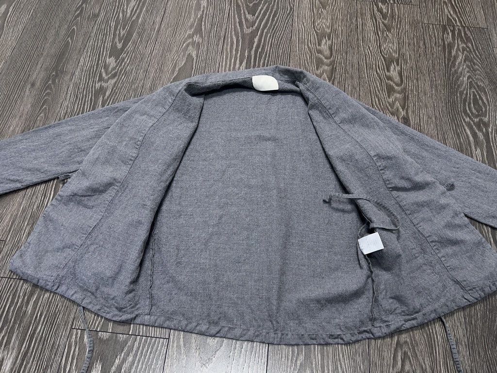 Sangiev Kimono Style Set of 2 Shirt Jacket Pants Trousers Wool S Size 36R - 13 Thumbnail