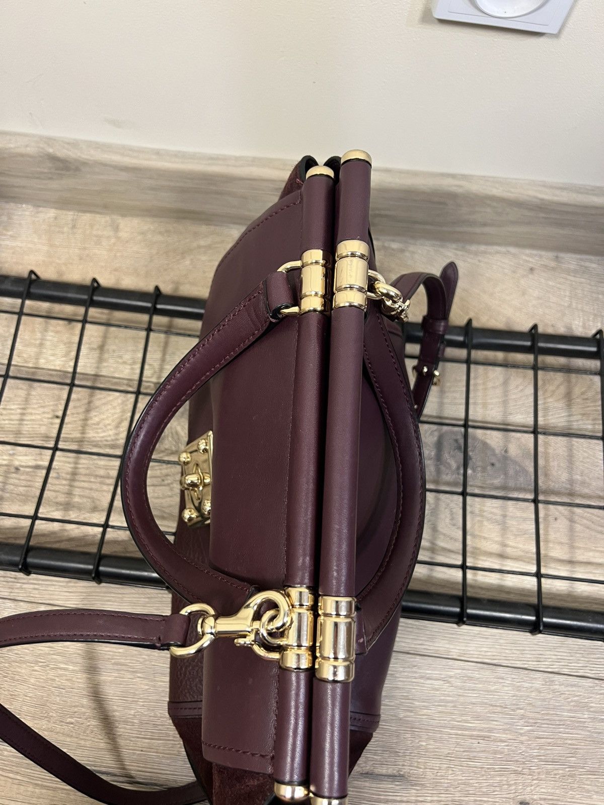 Coach Coach Mixed Leather Drifter Carryall Leather Womens Bag Size ONE SIZE - 7 Thumbnail