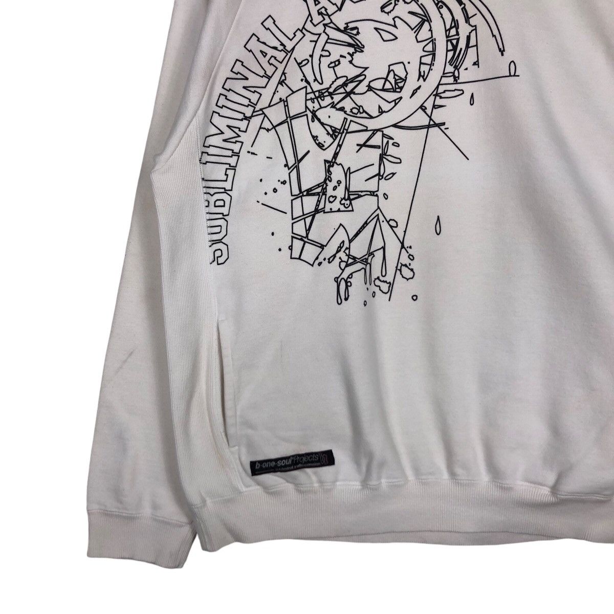 Japanese Brand Be one soul Japanese Brand Rare Design Sweatshirt Large Size US L / EU 52-54 / 3 - 3 Thumbnail