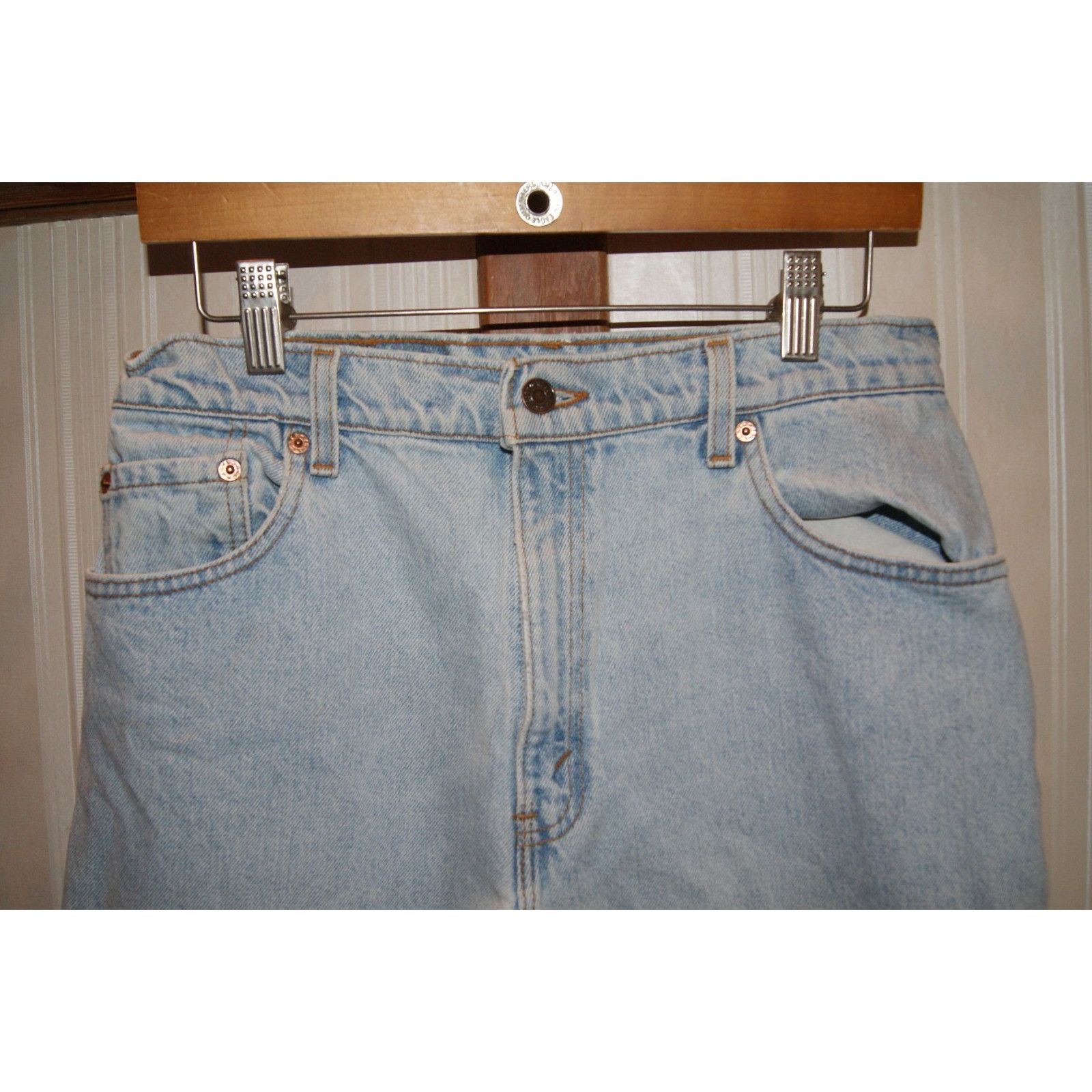 Levi's VTG Levi's 550 Jeans Womens L Relaxed Tapered Leg High Rise Size 32" / US 10 / IT 46 - 2 Thumbnail