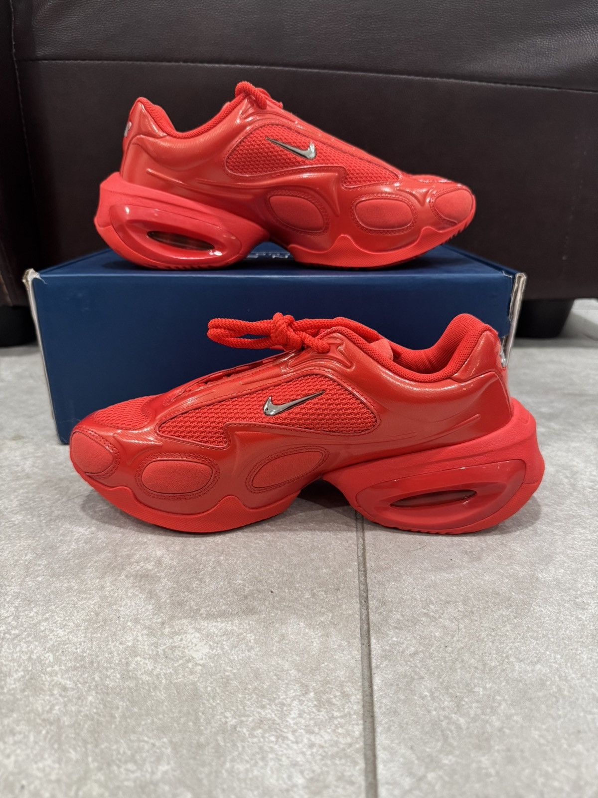 Nike Size 7- Nike Air Max Muse Habanero Red FV1920-601 Size US 7 / IT 37 - 2 Thumbnail