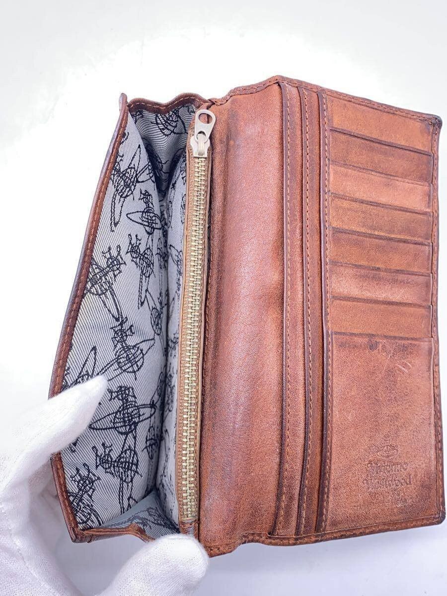 Vivienne Westwood Vivienne Westwood Lthr Long Wallet Brown Size ONE SIZE - 4 Thumbnail
