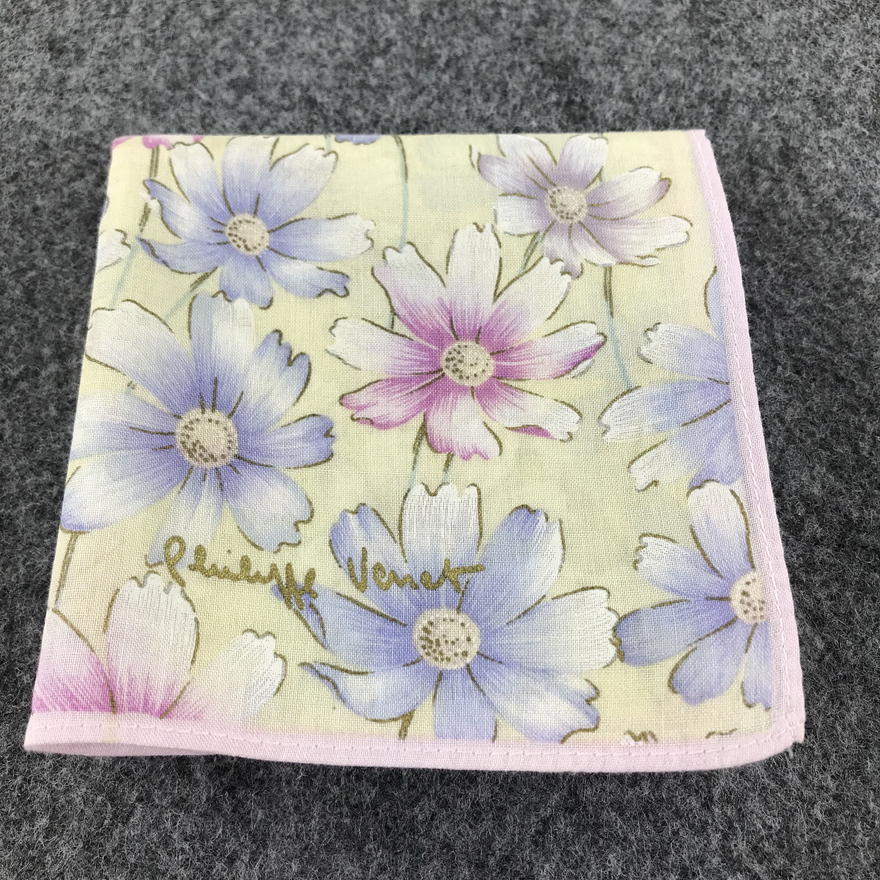 Vintage Philippe V Floral Handkerchief Neckerchief Bandana H118 Size ONE SIZE - 6 Thumbnail