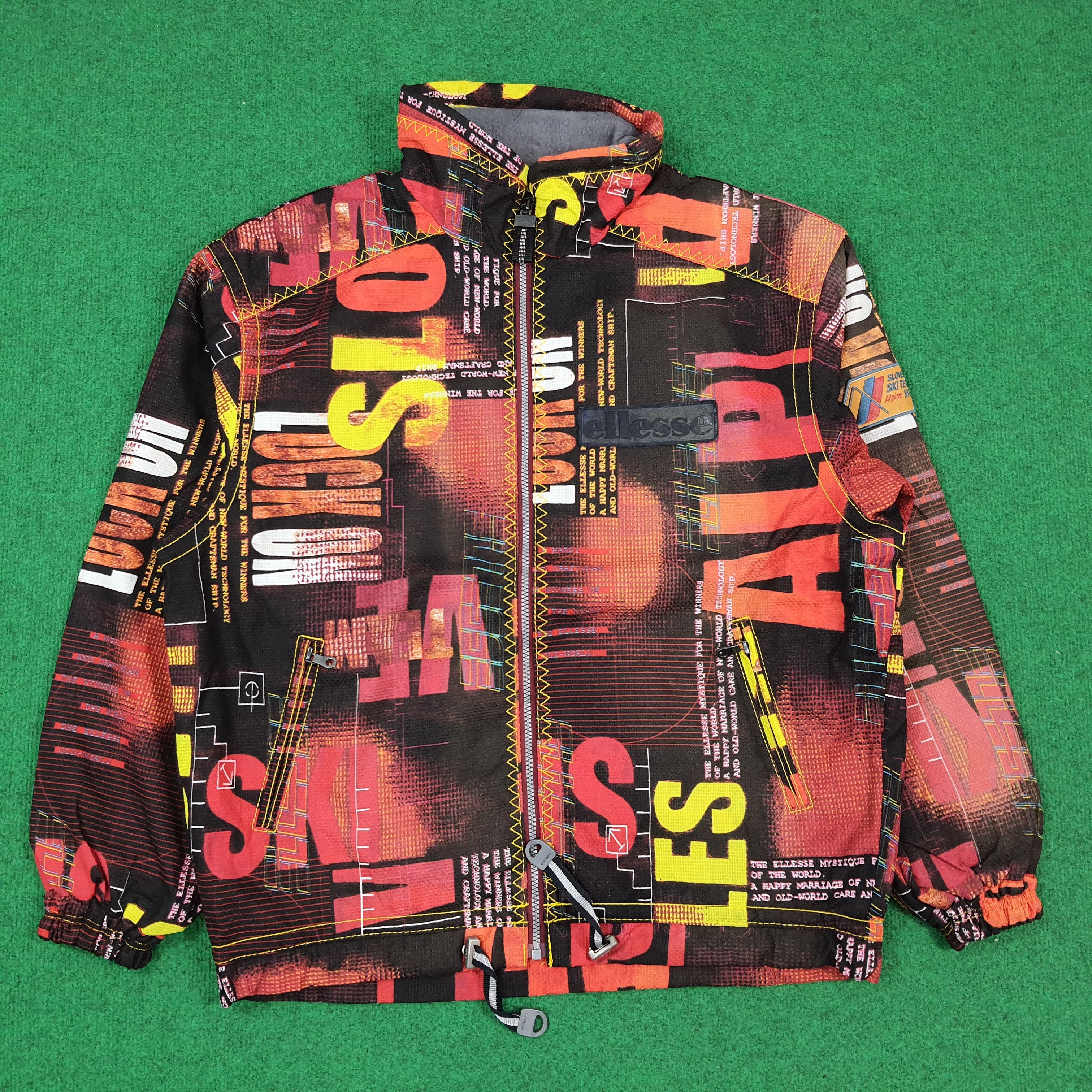 Ellesse × Vintage Vintage Ellesse Vertical Dive Multicolour Ski
