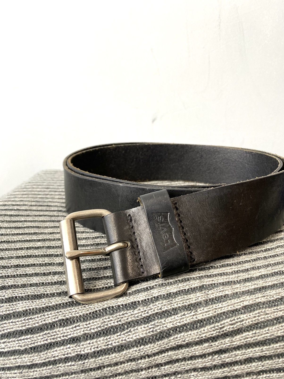 Levi's Vintage Levi’s Leather Belt Size ONE SIZE - 3 Thumbnail