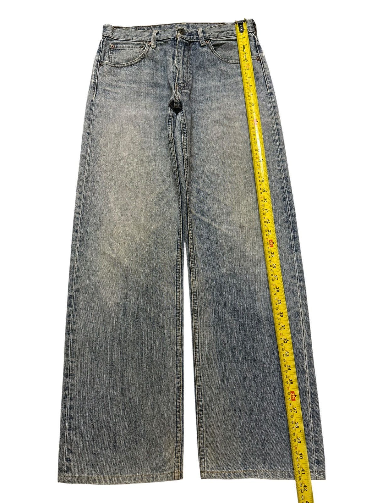Levi's Vintage Y2K Japan Levis 503 Blue Faded Wash Relaxed Wide Leg Size US 31 - 10 Thumbnail