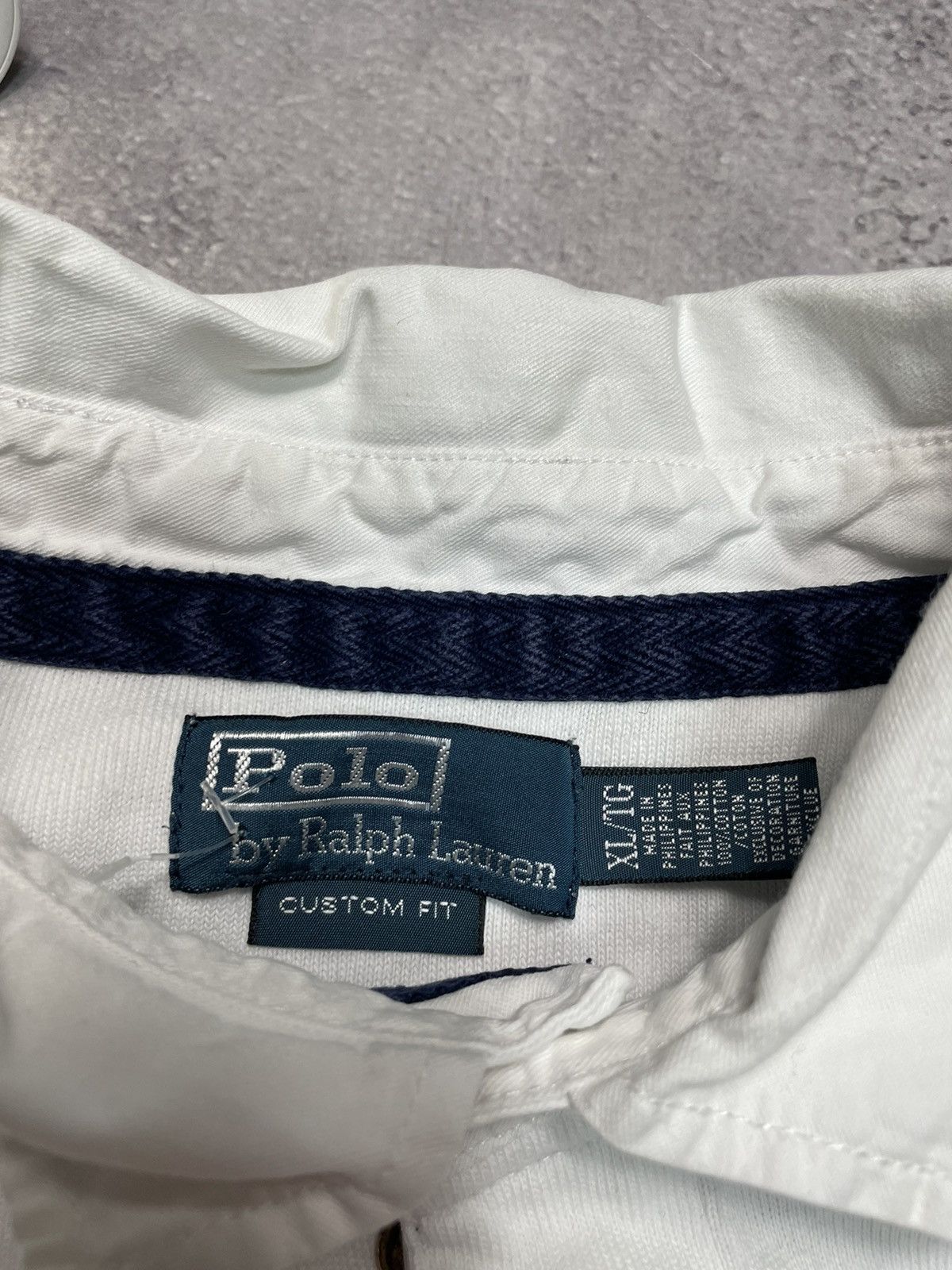 Polo Ralph Lauren Vintage 90s Polo Ralph Lauren Rugby shirt USA hype y2k og Size US XL / EU 56 / 4 - 5 Thumbnail