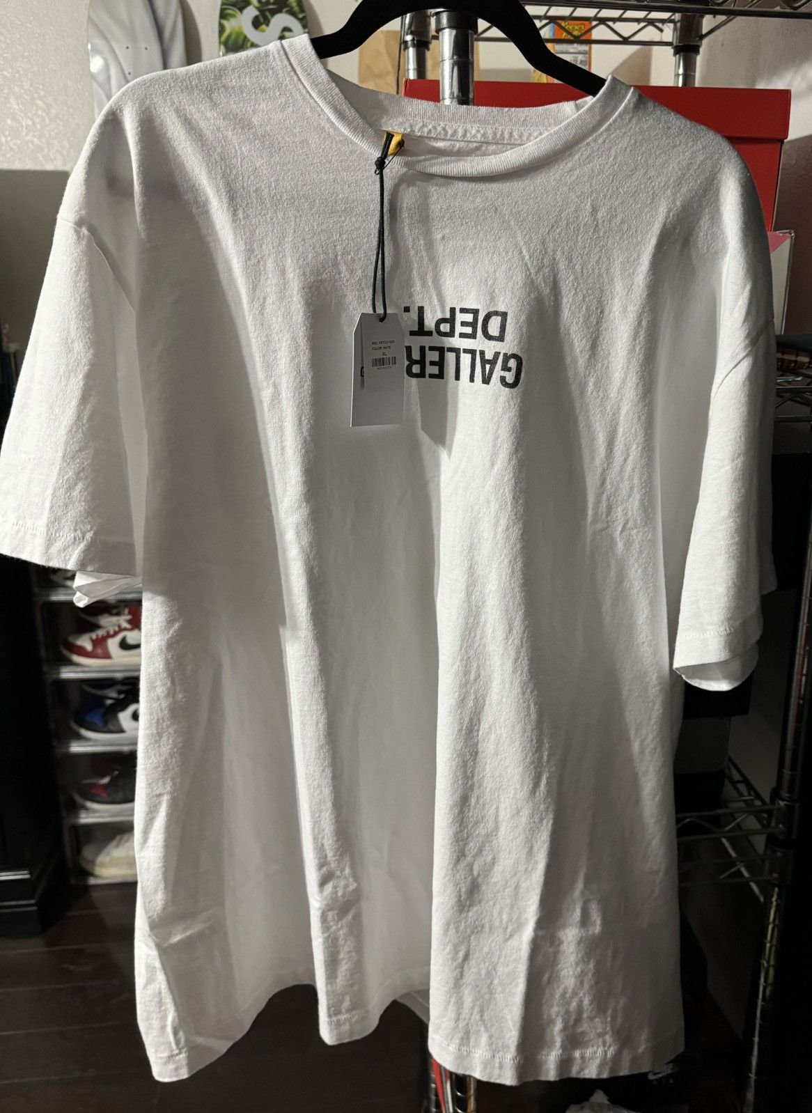 image of Gallery Dept Fucked Up Logo Tee - White, Men's (Size XL)