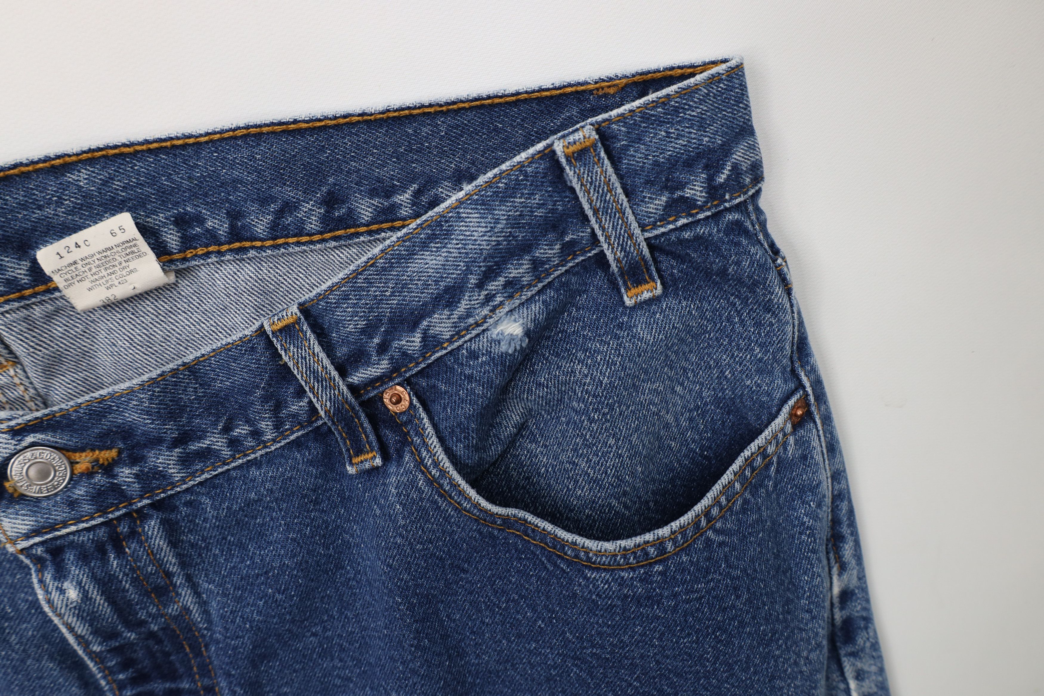 Levi's Vintage Y2K 2000 Levis 505 Regular Straight Leg Jeans USA Size US 42 / EU 58 - 8 Thumbnail