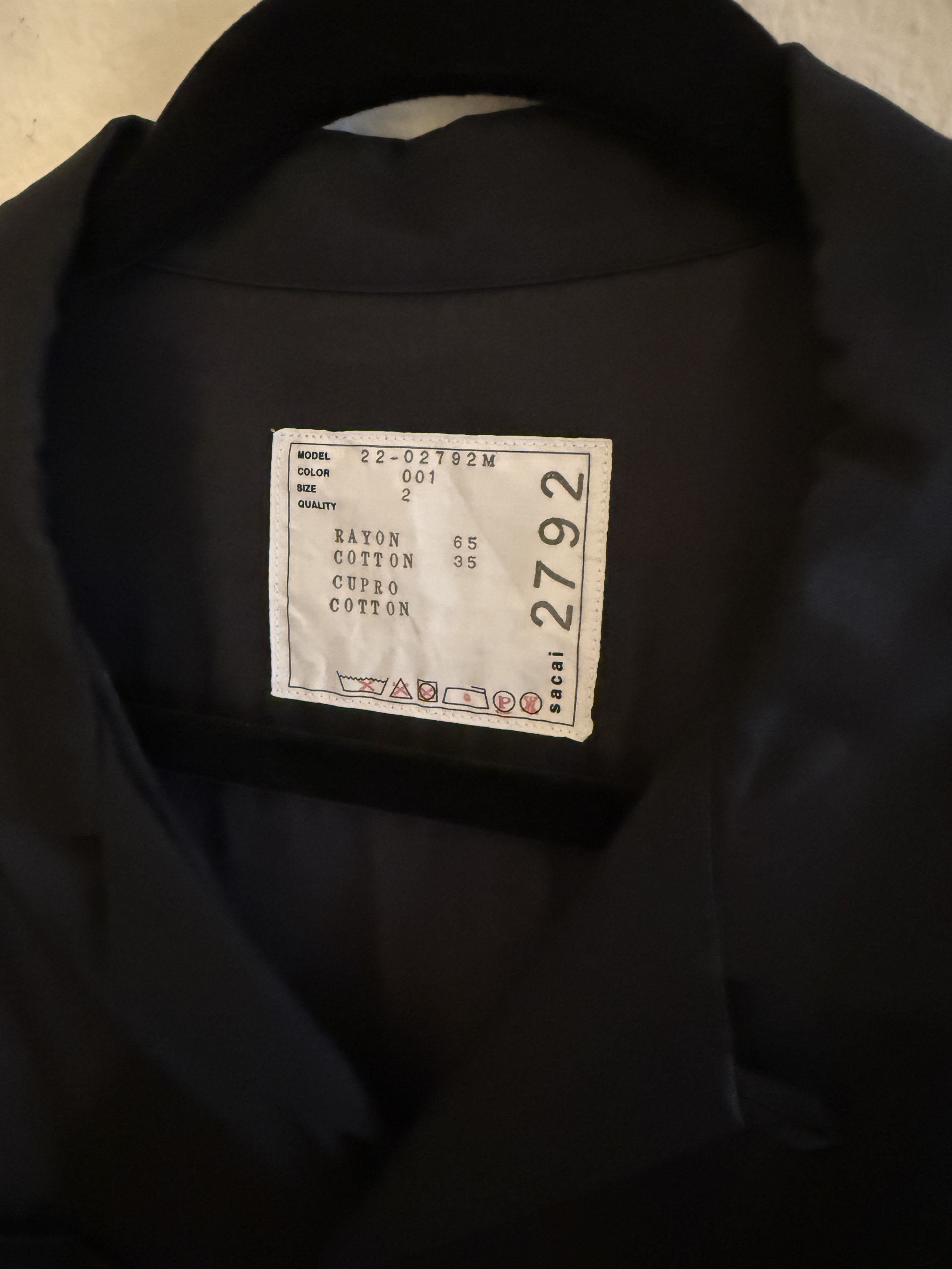 Sacai Sacai Cotton & Rayon Bowling Shirt Size US M / EU 48-50 / 2 - 3 Thumbnail