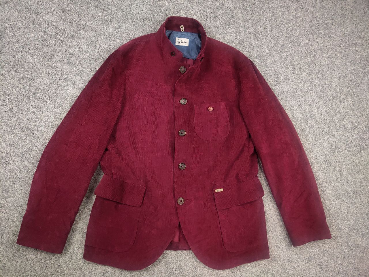 Other Luis Trenker Design Pontoglio Corduroy Button Blazer Jacket Size US L / EU 52-54 / 3 - 4 Thumbnail