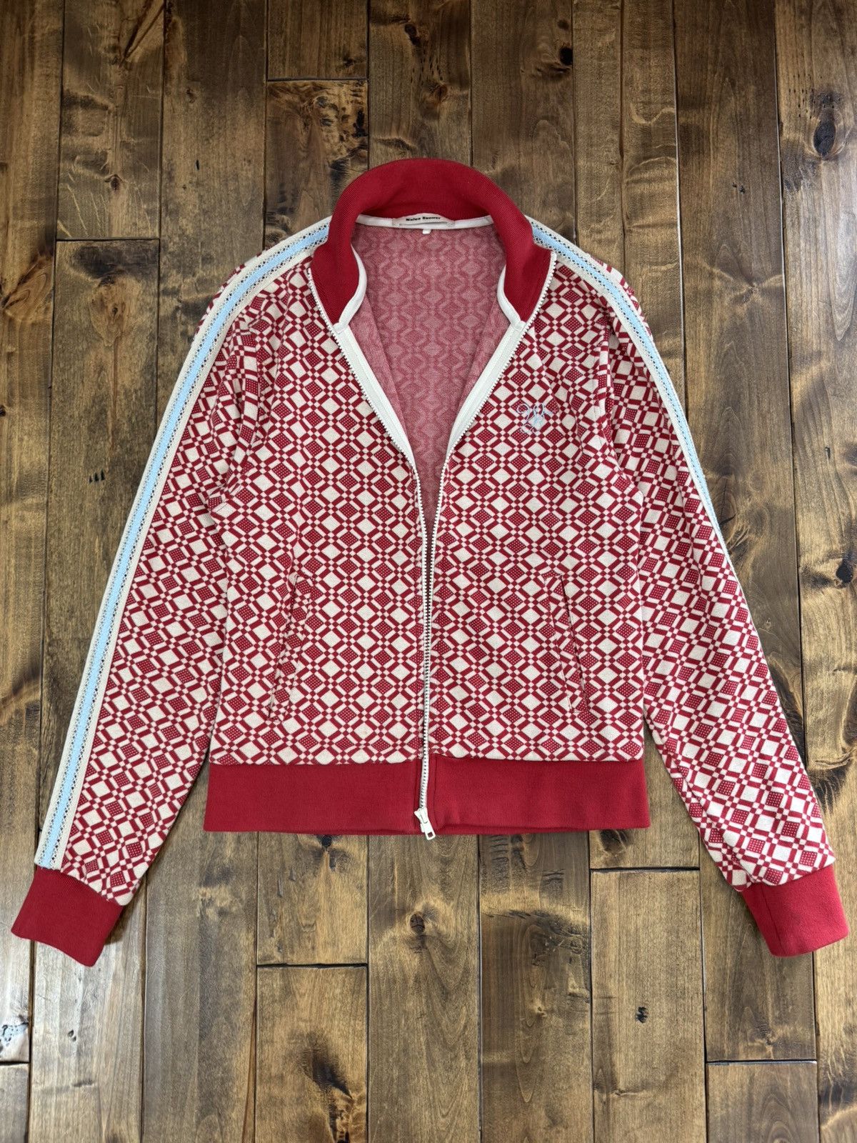 Wales Bonner Wales Bonner Jacquard Track Jacket Size US S / EU 44-46 / 1 - 3 Thumbnail