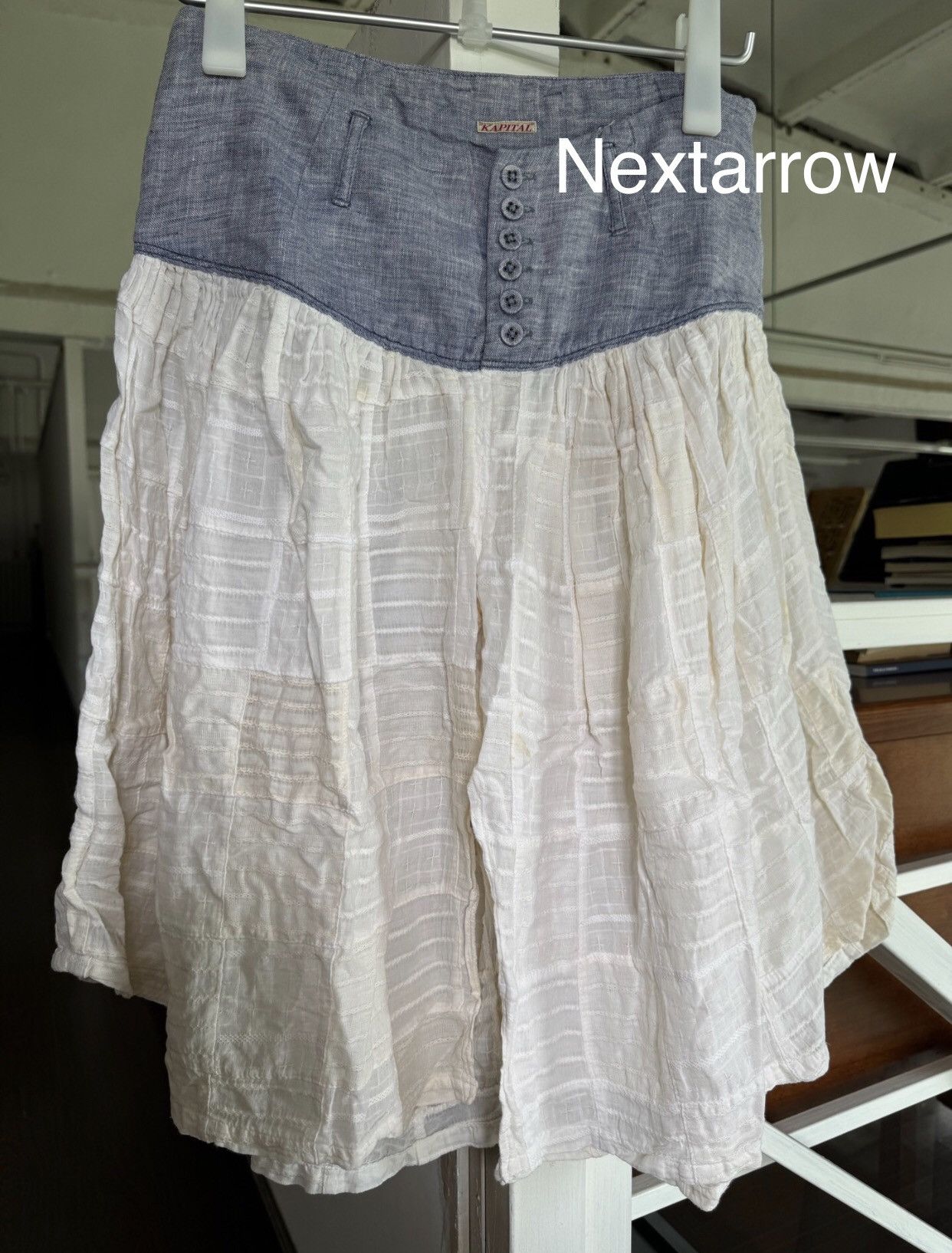 Kapital Kapital Hirata Kazuhiro's new Chinese style and linen shorts Size 25" / US 0 / IT 36 - 1 Thumbnail