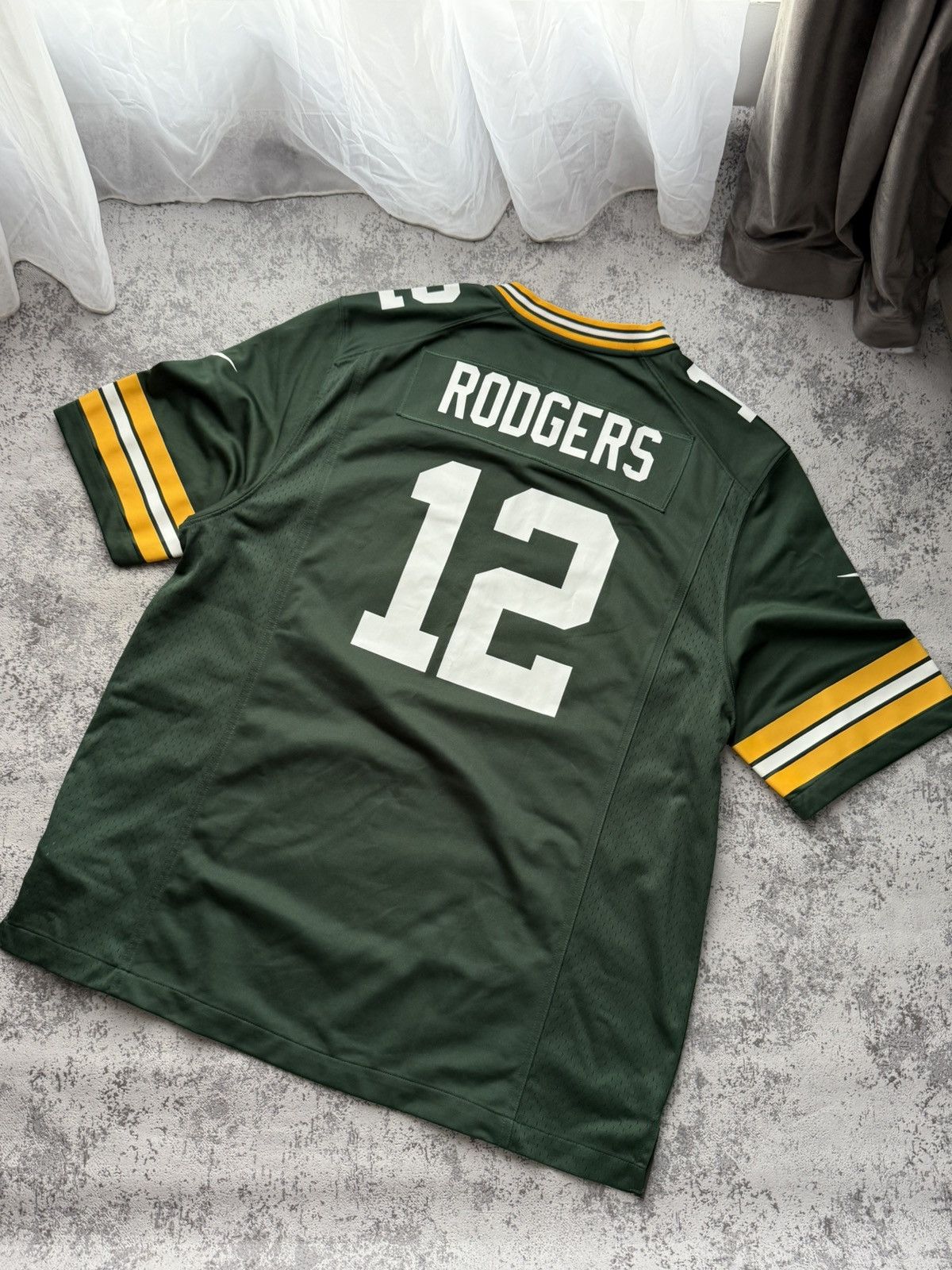 NFL Green Bay Packers 12 Aaron Rodgers Nike NFL Jersey Size US XL / EU 56 / 4 - 3 Thumbnail
