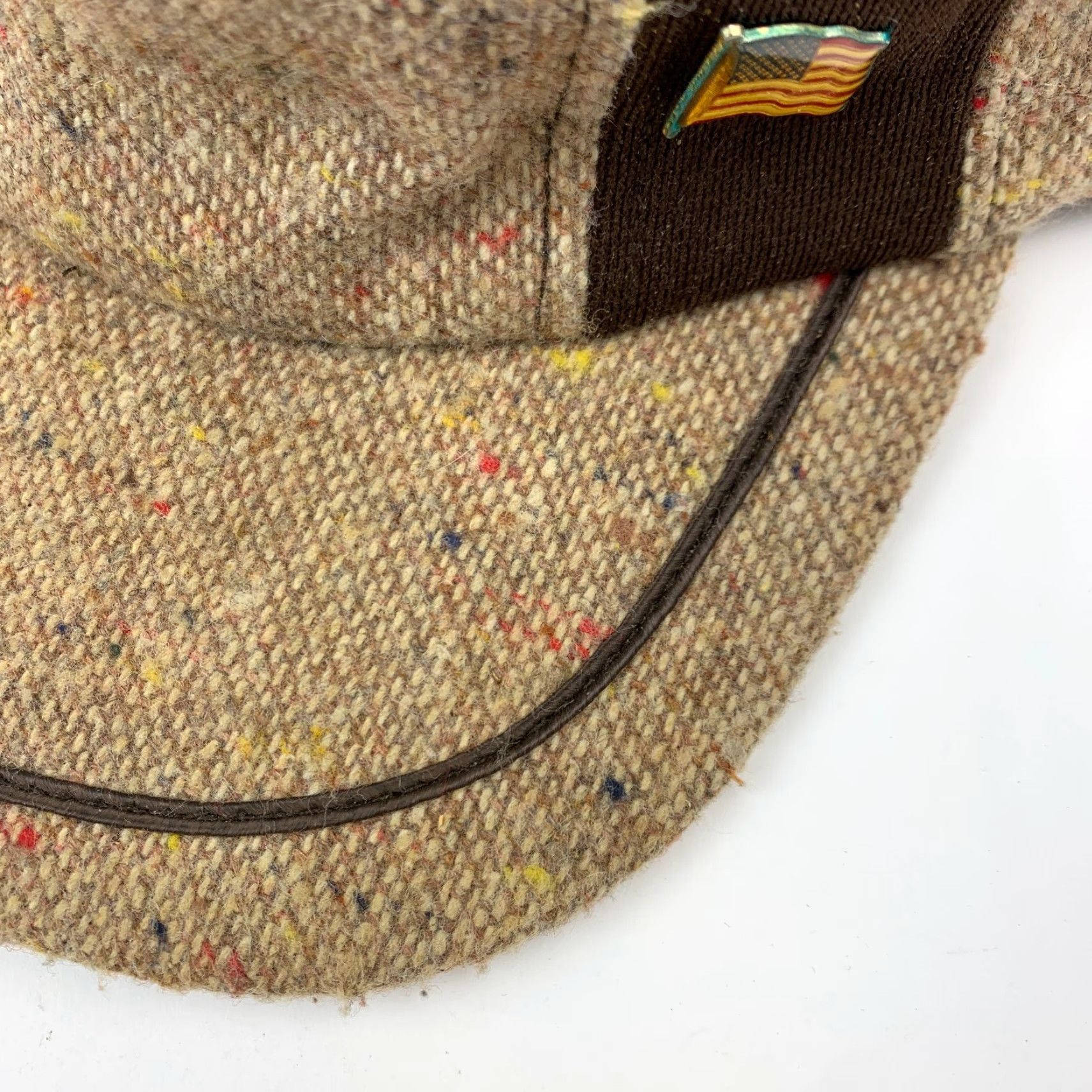 Vintage Vintage Brown Fitted Cap With Foam Shedding User: Vintage Brown Fitted Cap With Foam Shedding Size ONE SIZE - 3 Thumbnail