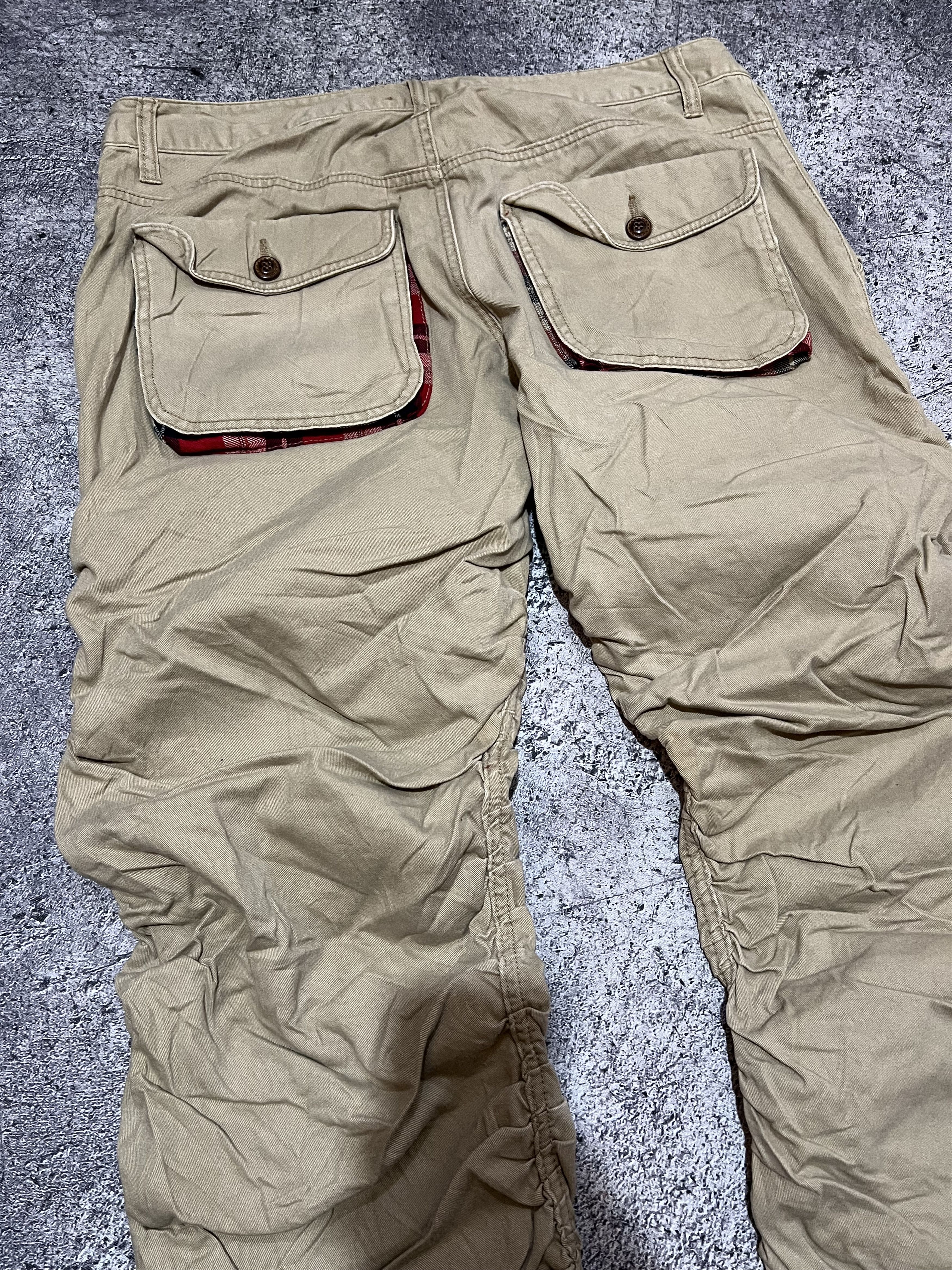 Japanese Brand 2000s Japanese Hysteric Ruched Ifsix Flare y2k Lgb Size US 35 - 3 Thumbnail