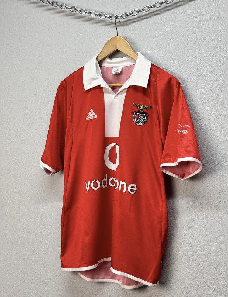 Adidas Adidas Vintage Benfica 2004 Spain Jersey Soccer Football Tee Size US S / EU 44-46 / 1 - 2 Thumbnail