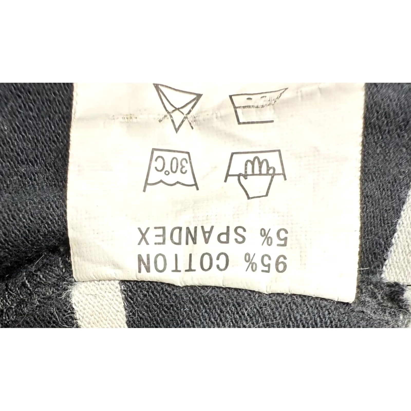 Vintage Nagata Black Striped Polo Shirt Denim Style Men’s 2XL Made in Italy Polo Shirt Mens Black 90s Theme Size US XXL / EU 58 / 5 - 5 Thumbnail