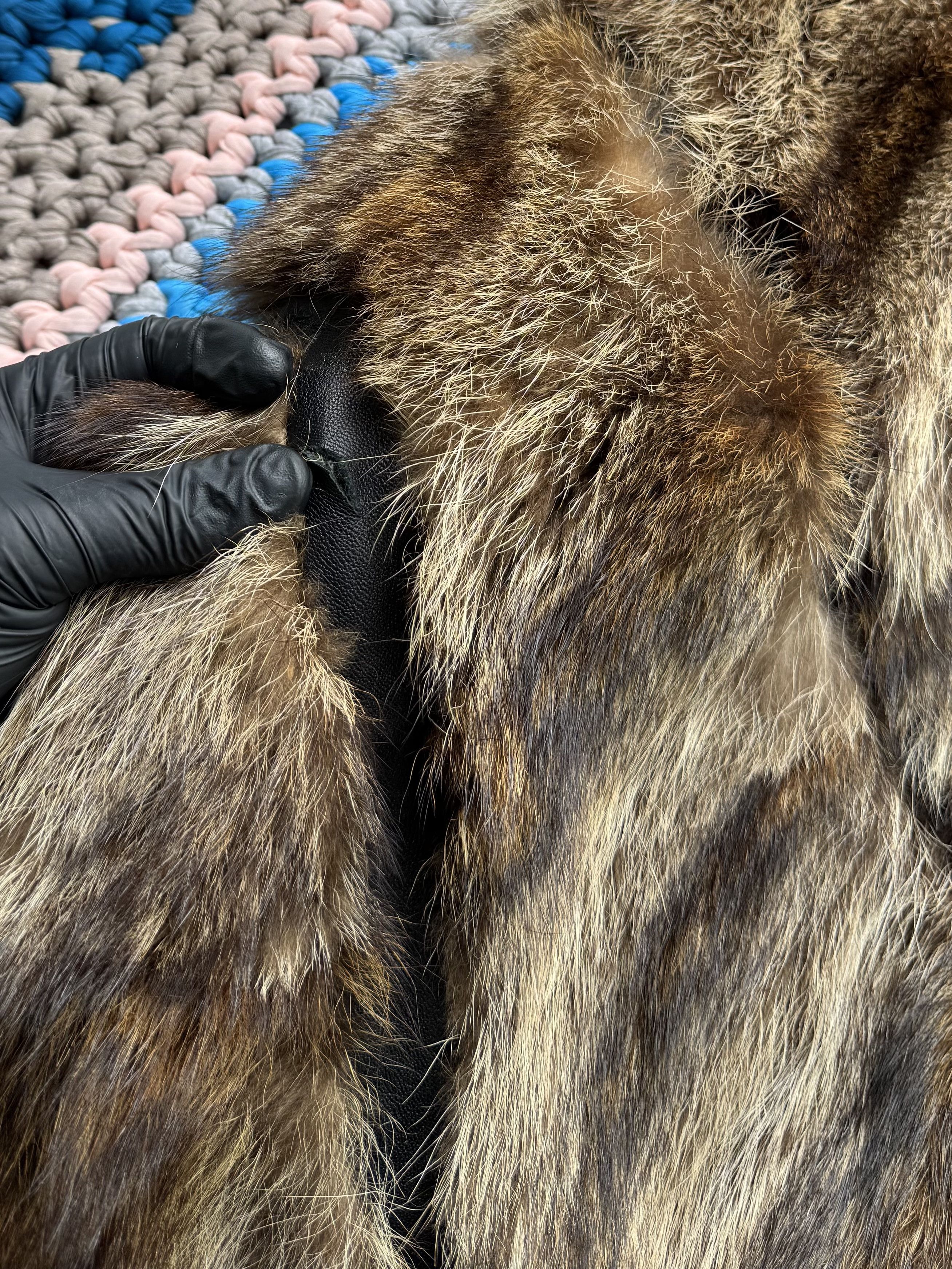 Japanese Brand Vintage Real Fur/Leather Coat (D15) Size M / US 6-8 / IT 42-44 - 7 Thumbnail