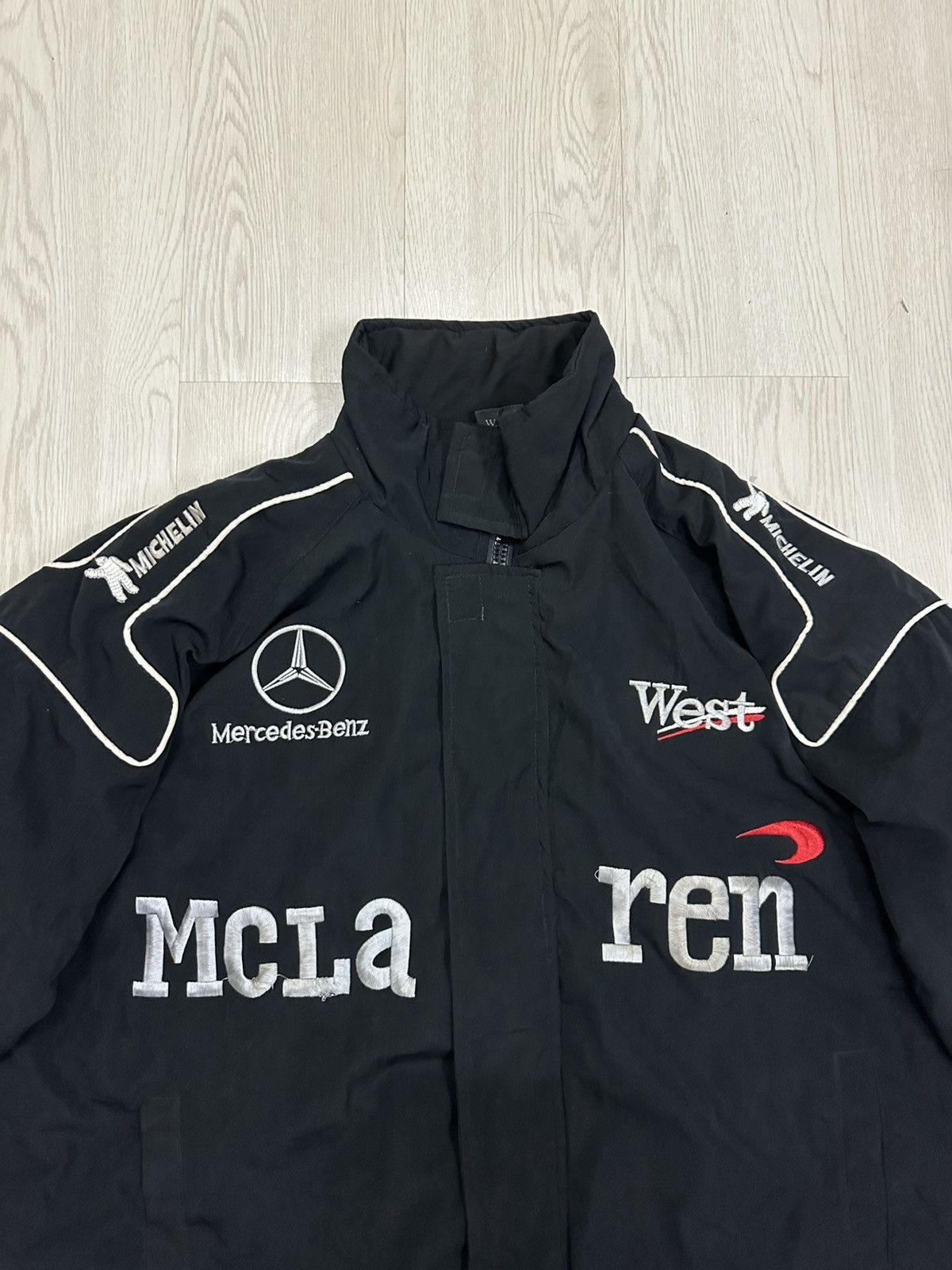 Formula 1 💥RARE💥 Vintage Mercedes Benz Formula 1 Racing Jacket Size US L / EU 52-54 / 3 - 6 Thumbnail