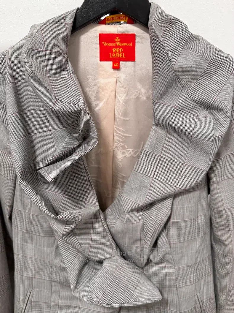 Vivienne Westwood Vivienne Westwood Vintage 3D Bud Collar Suit Jacket, Pleat Size S / US 4 / IT 40 - 3 Thumbnail