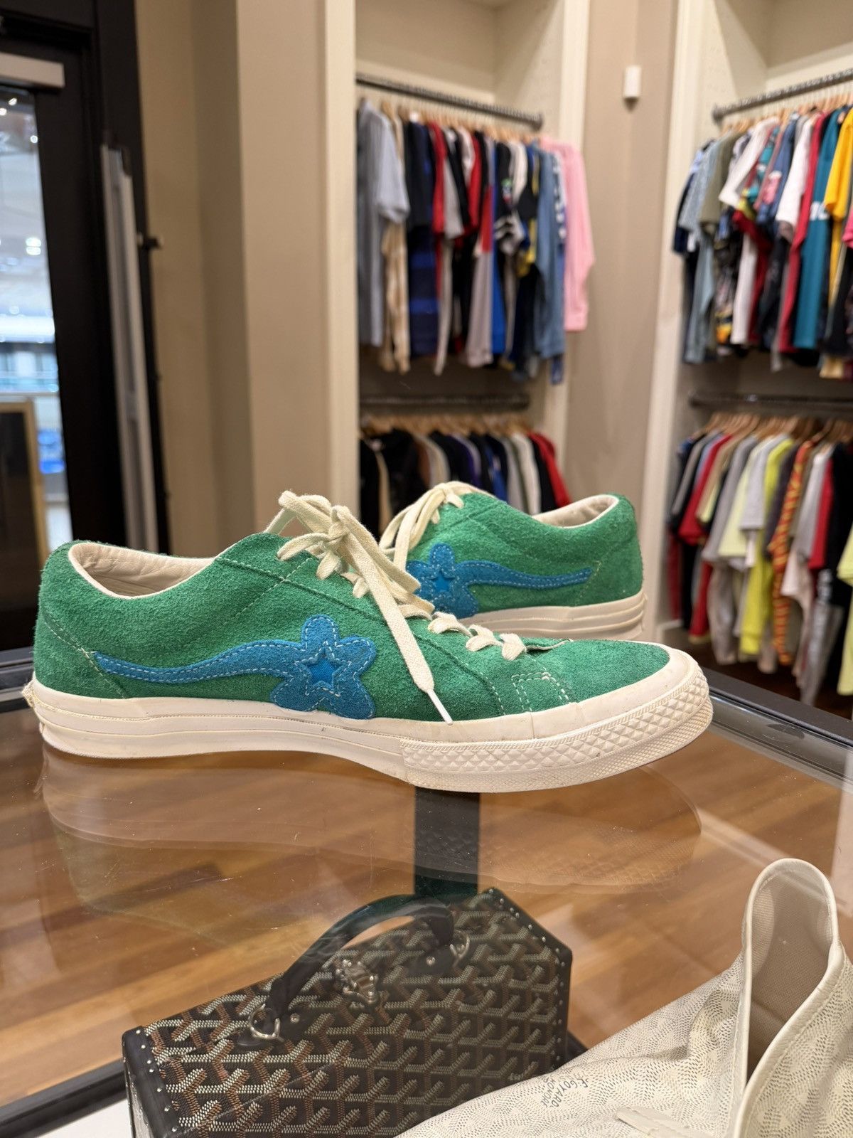 Converse × Golf le Fleur Golf le Fleur x Converse One Star Ox -Jolly Green Size US 10 / EU 43 - 2 Thumbnail